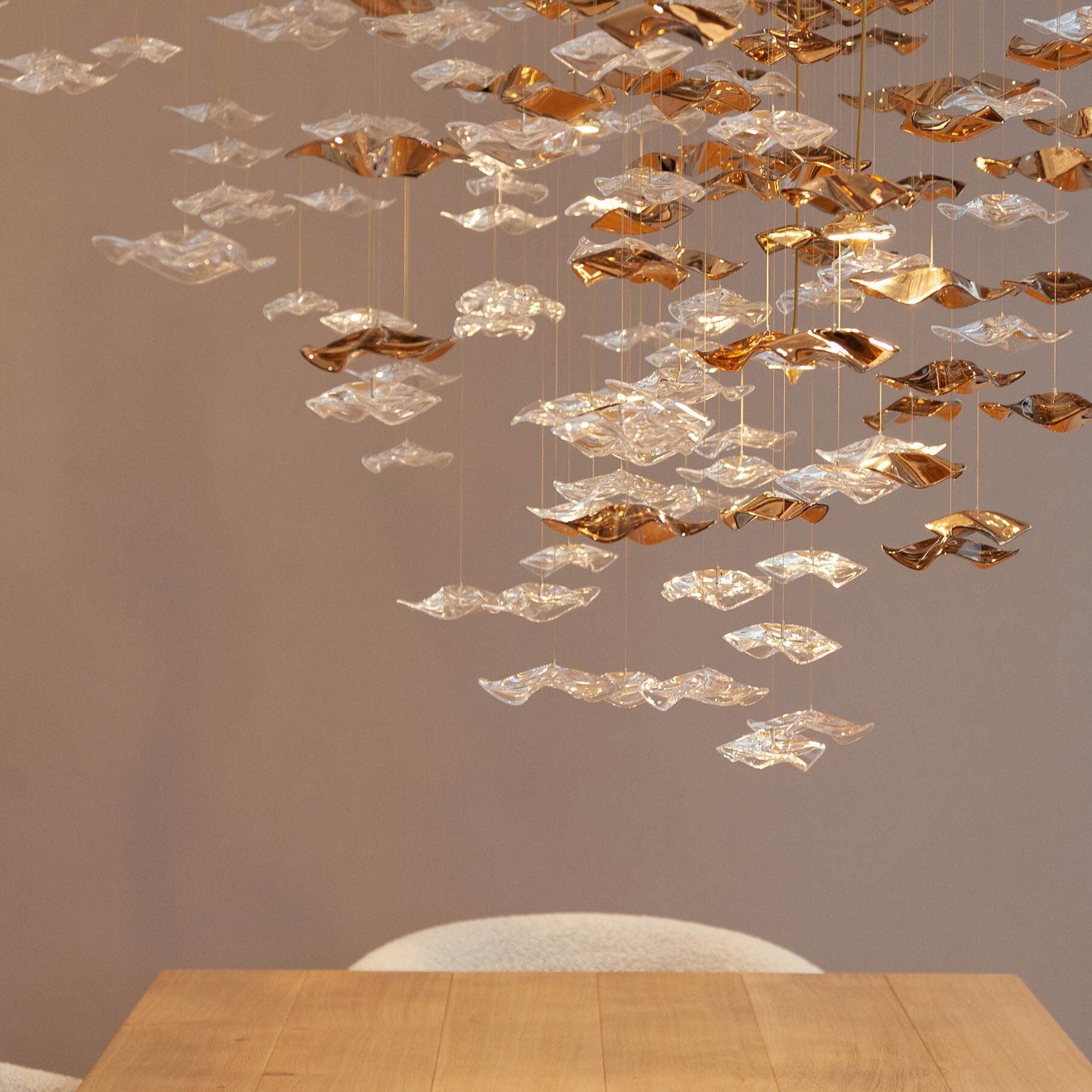 Vecarisra Luxury Tidal Art Glass Pendants Lamp - Image 42