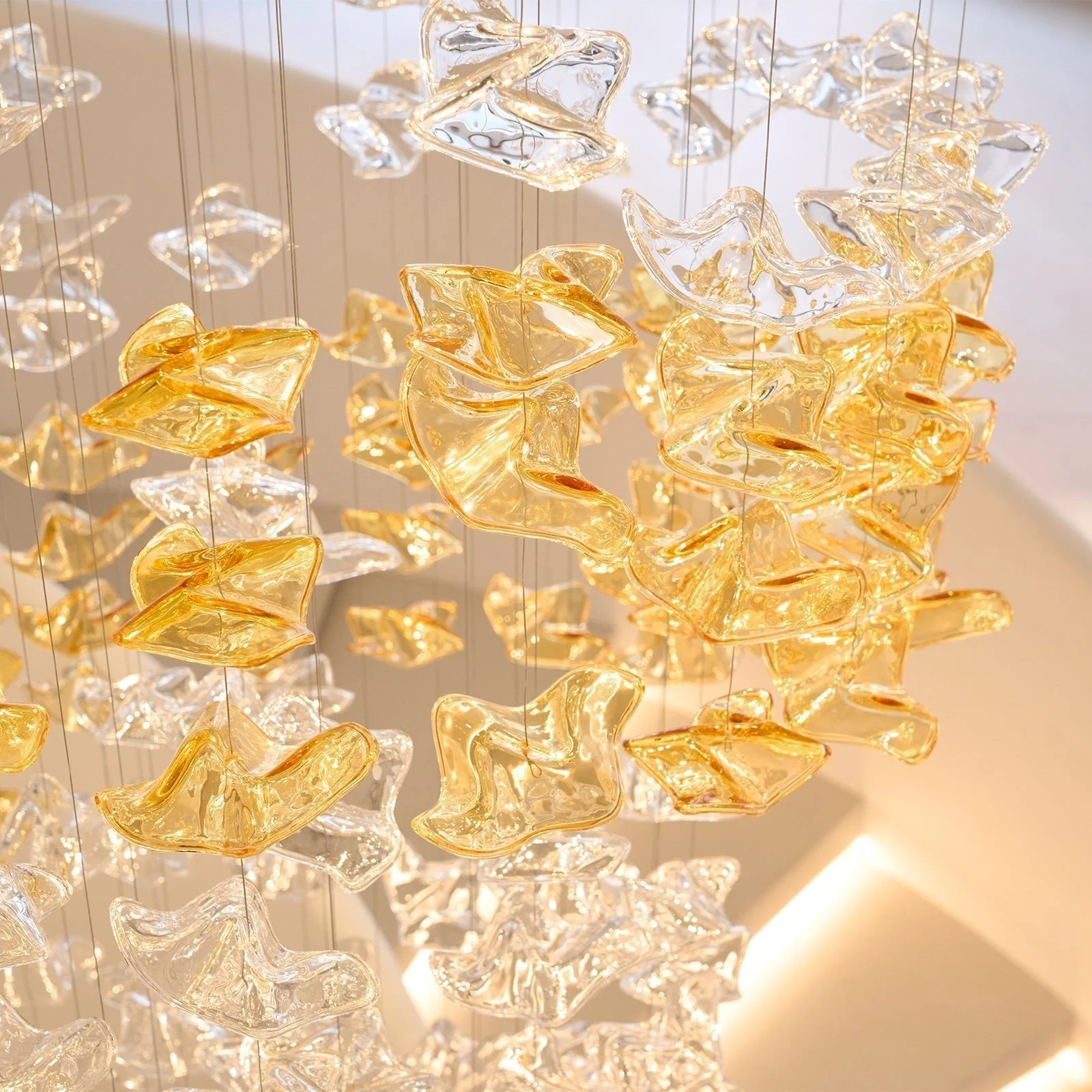 Vecarisra Luxury Tidal Art Glass Pendants Lamp - Image 46