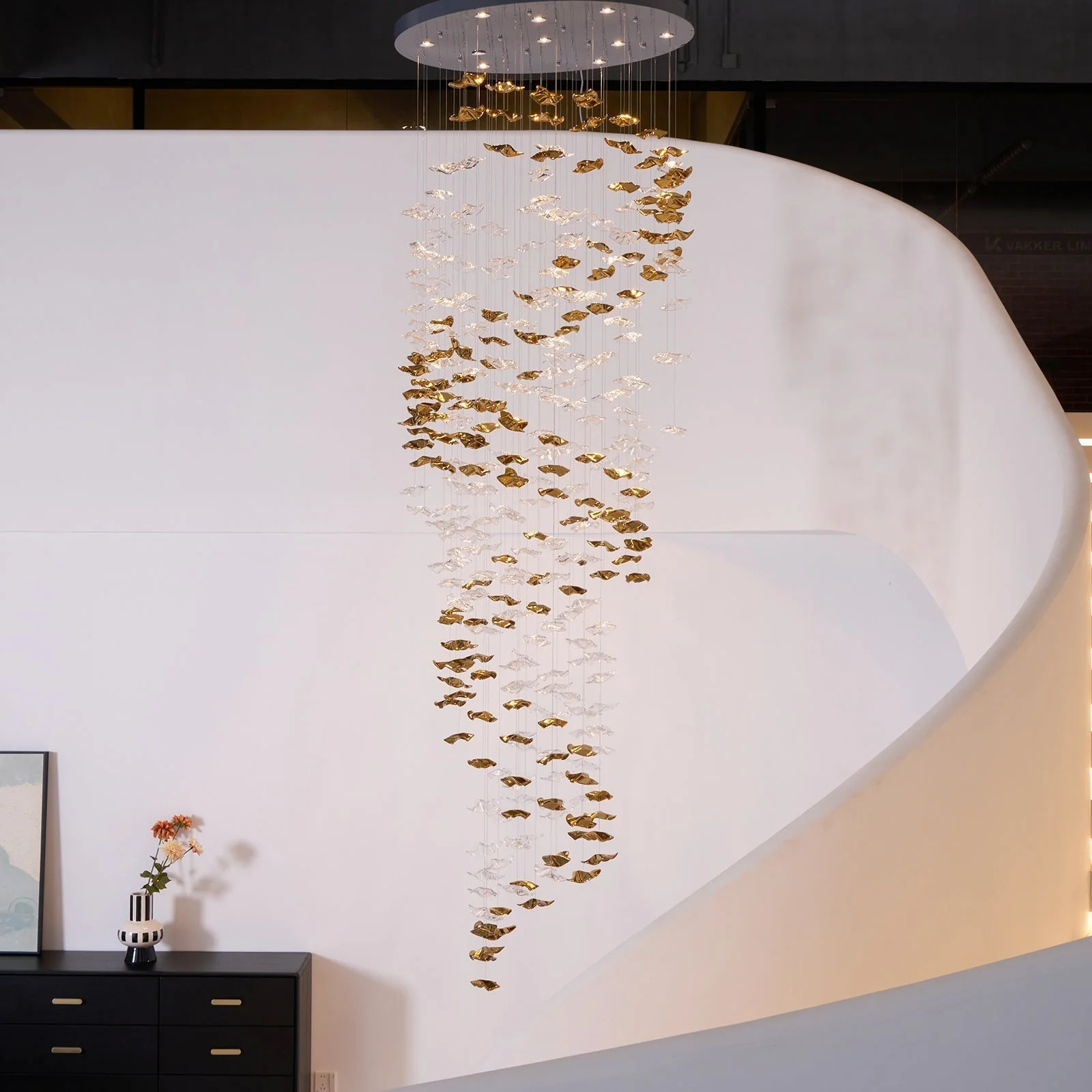 Vecarisra Luxury Tidal Art Glass Pendants Lamp - Image 53