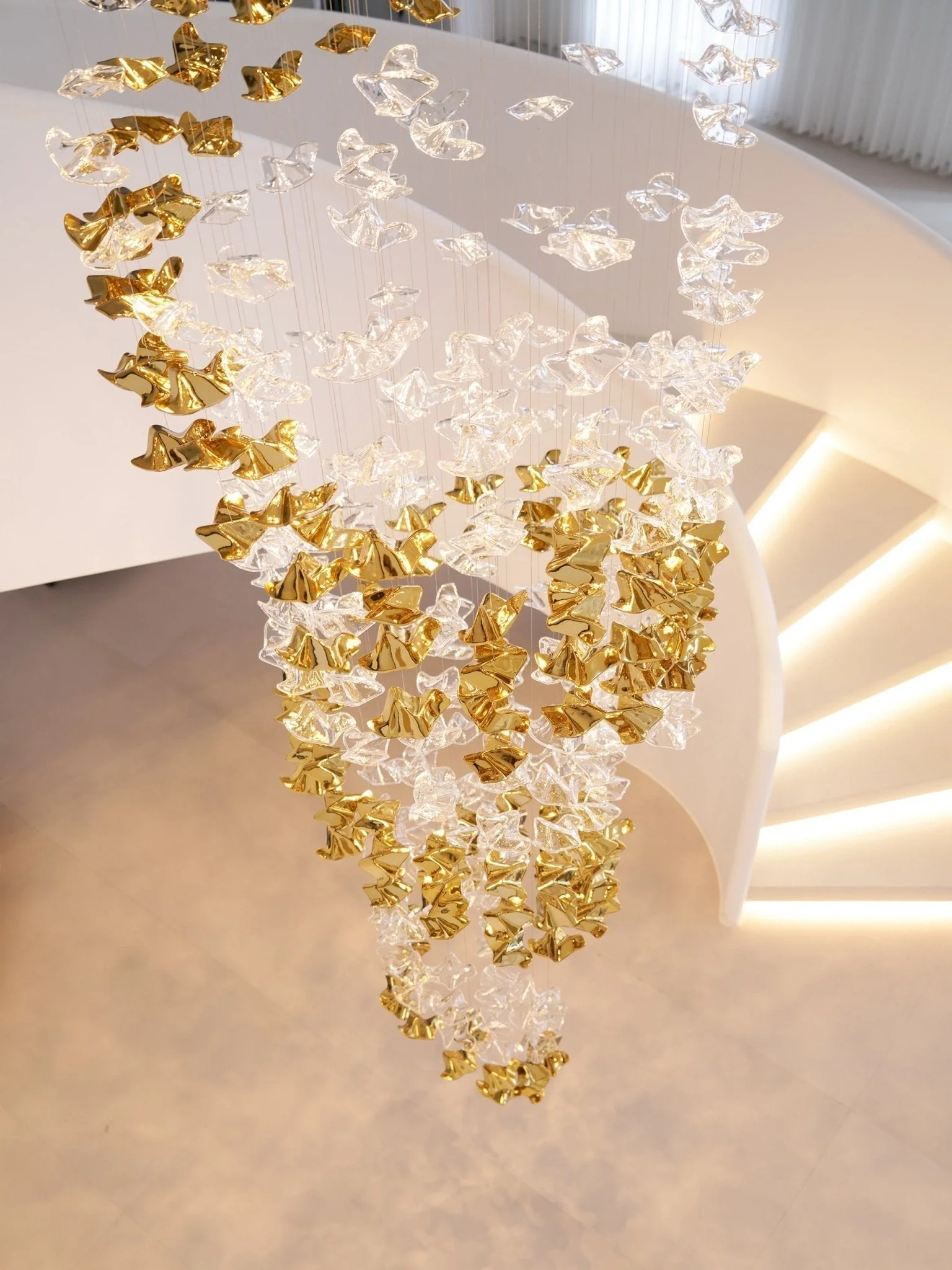 Vecarisra Luxury Tidal Art Glass Pendants Lamp - Image 57