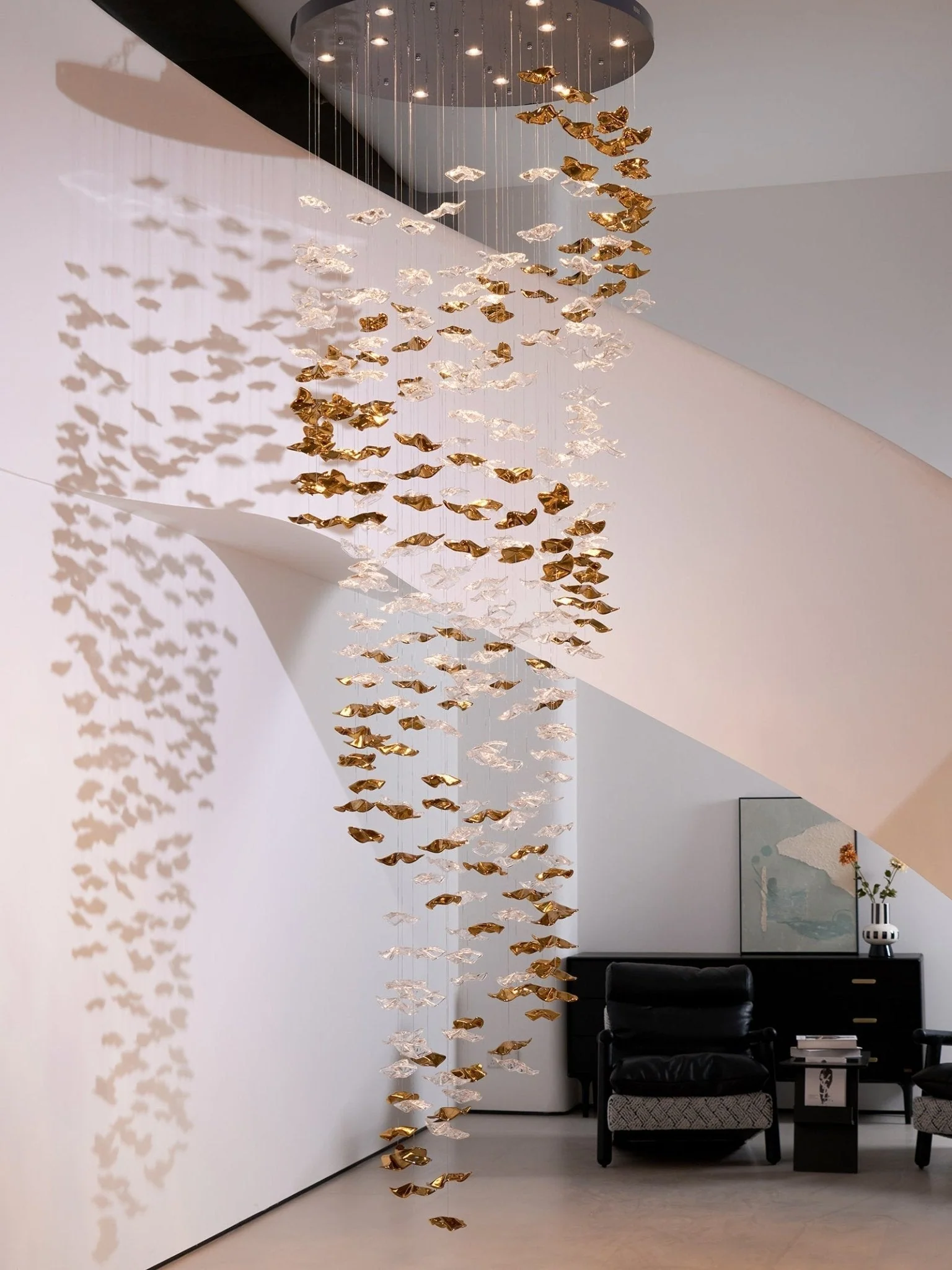 Vecarisra Luxury Tidal Art Glass Pendants Lamp - Image 58