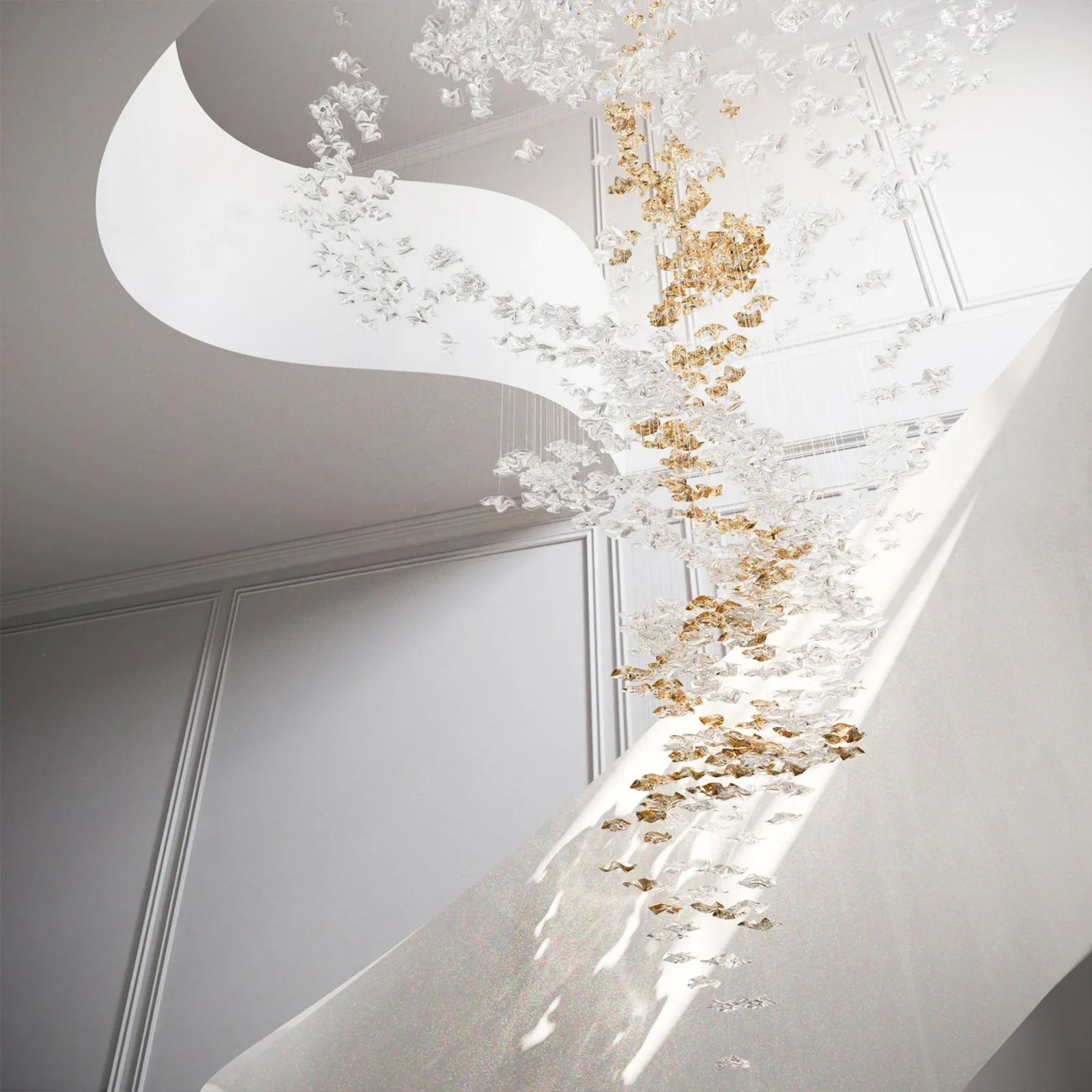Vecarisra Luxury Tidal Art Glass Pendants Lamp - Image 9
