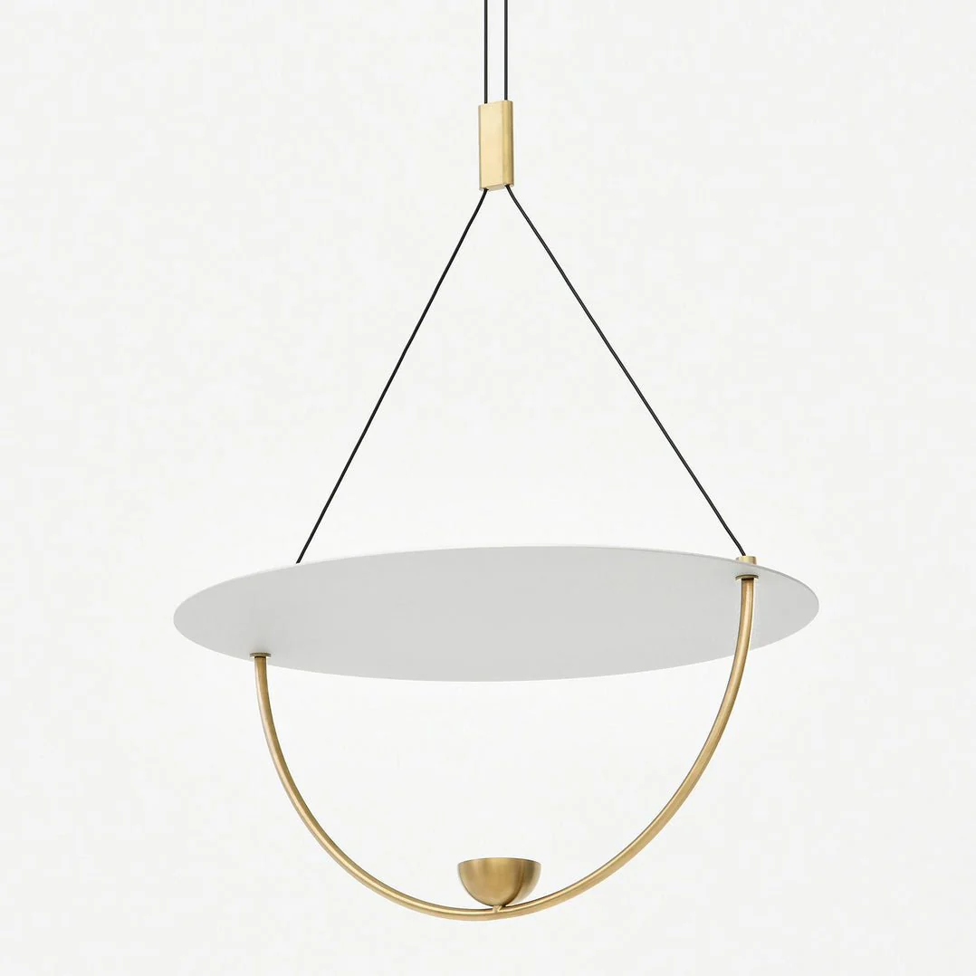 Vecaros Modern Minimalist Disc Pendant Lamp - Image 10
