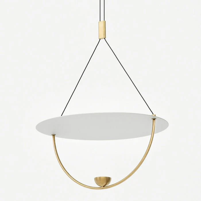 Vecaros Modern Minimalist Disc Pendant Lamp - Image 12