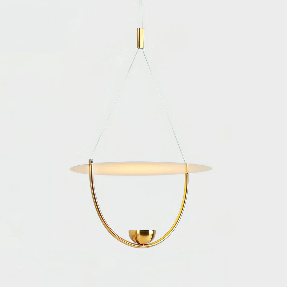 Vecaros Modern Minimalist Disc Pendant Lamp - Image 17
