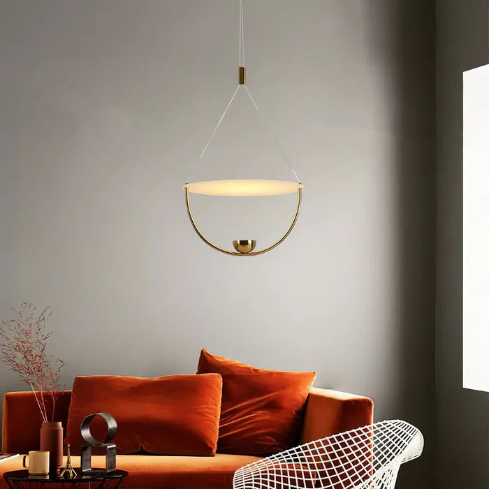 Vecaros Modern Minimalist Disc Pendant Lamp - Image 18