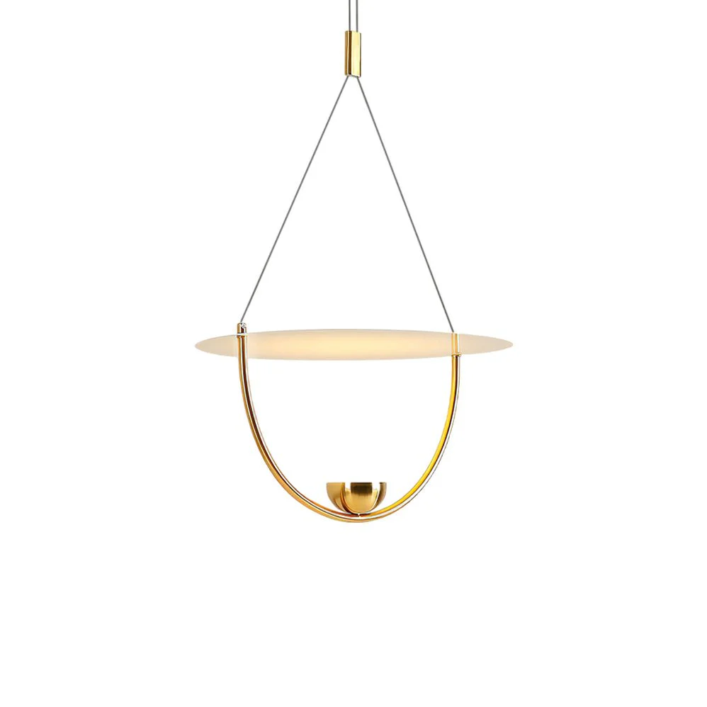 Vecaros Modern Minimalist Disc Pendant Lamp - Image 26