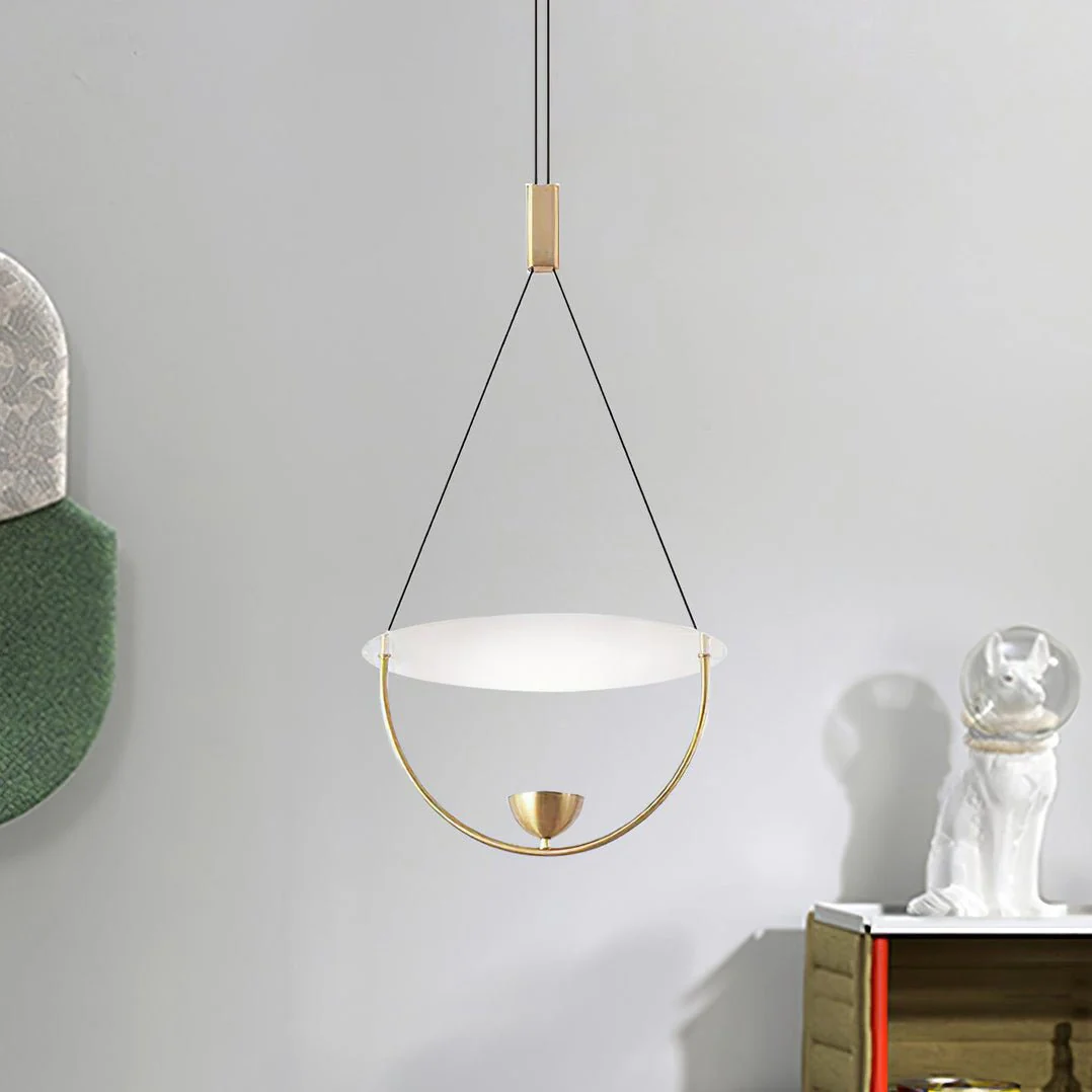 Vecaros Modern Minimalist Disc Pendant Lamp - Image 28