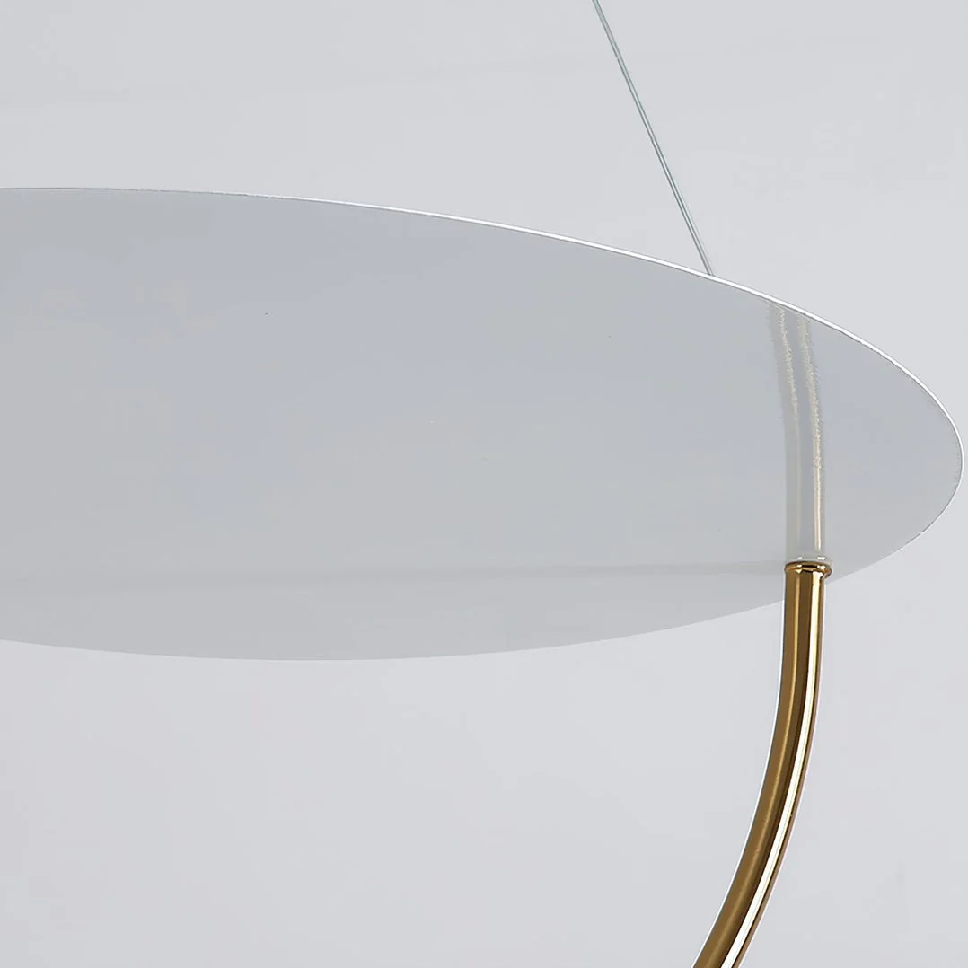 Vecaros Modern Minimalist Disc Pendant Lamp - Image 9