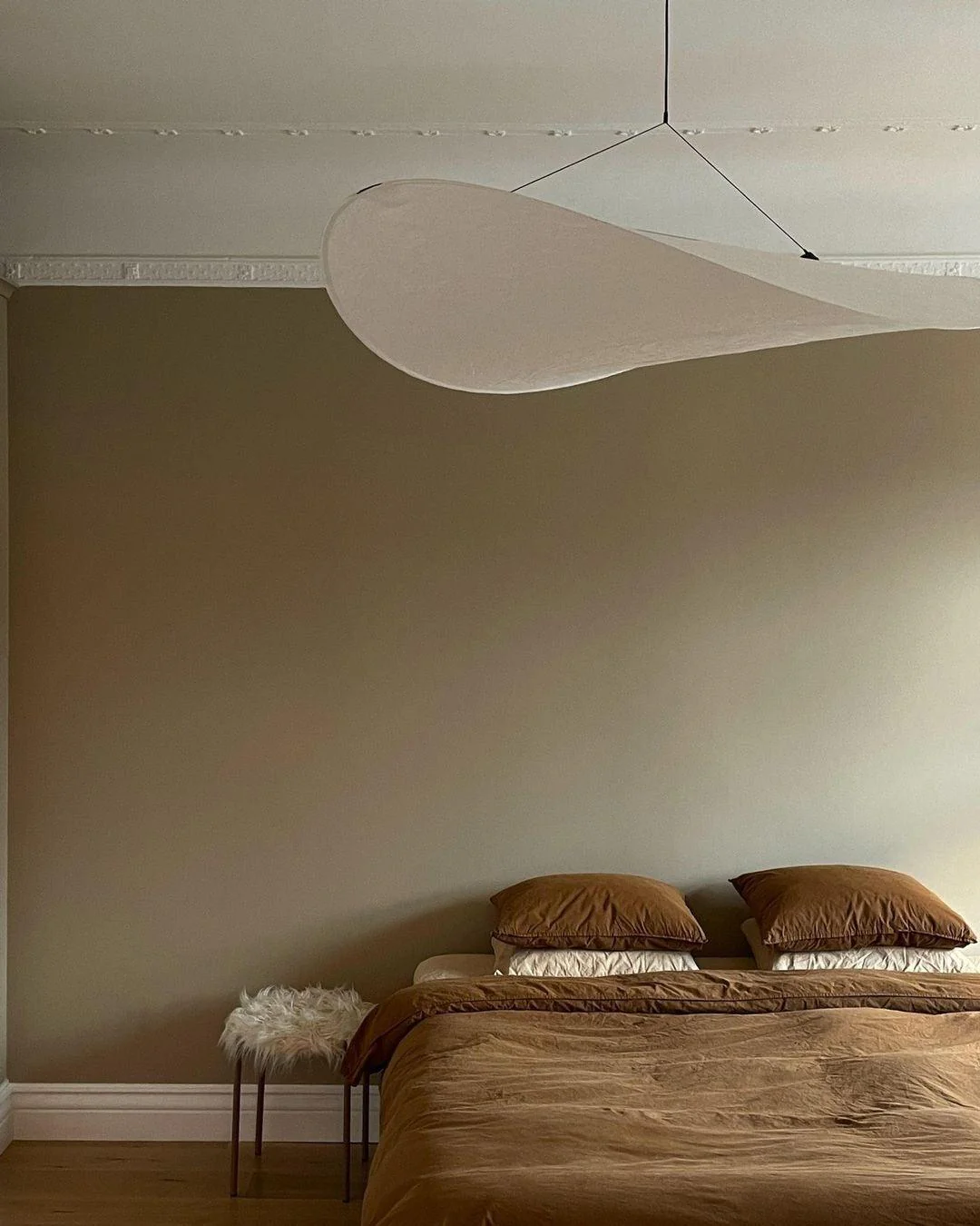 Vela Minimalist Silk Pendant Light - Image 12