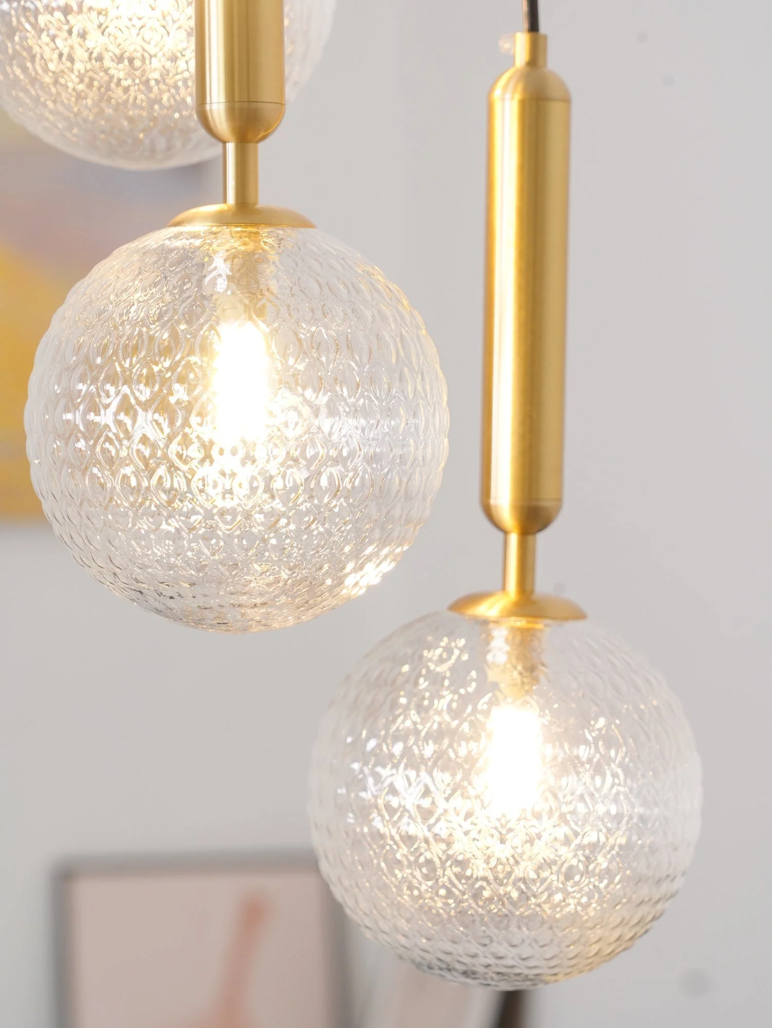 Velain Brass Industrial Pendant Light - Image 102