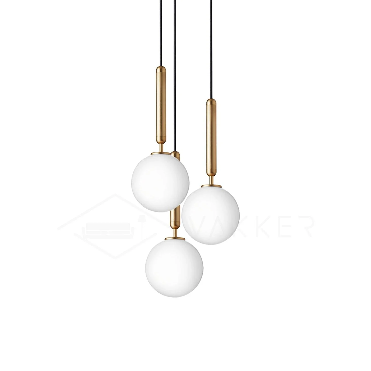 Velain Brass Industrial Pendant Light - Image 32