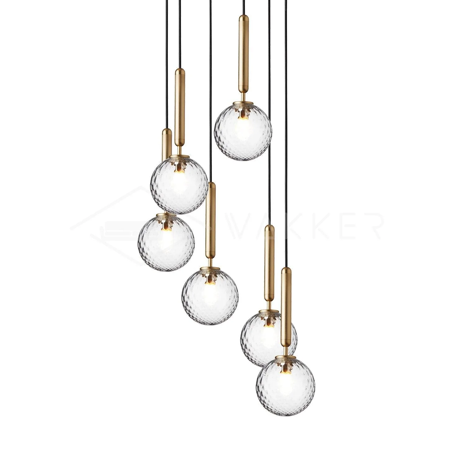 Velain Brass Industrial Pendant Light - Image 50