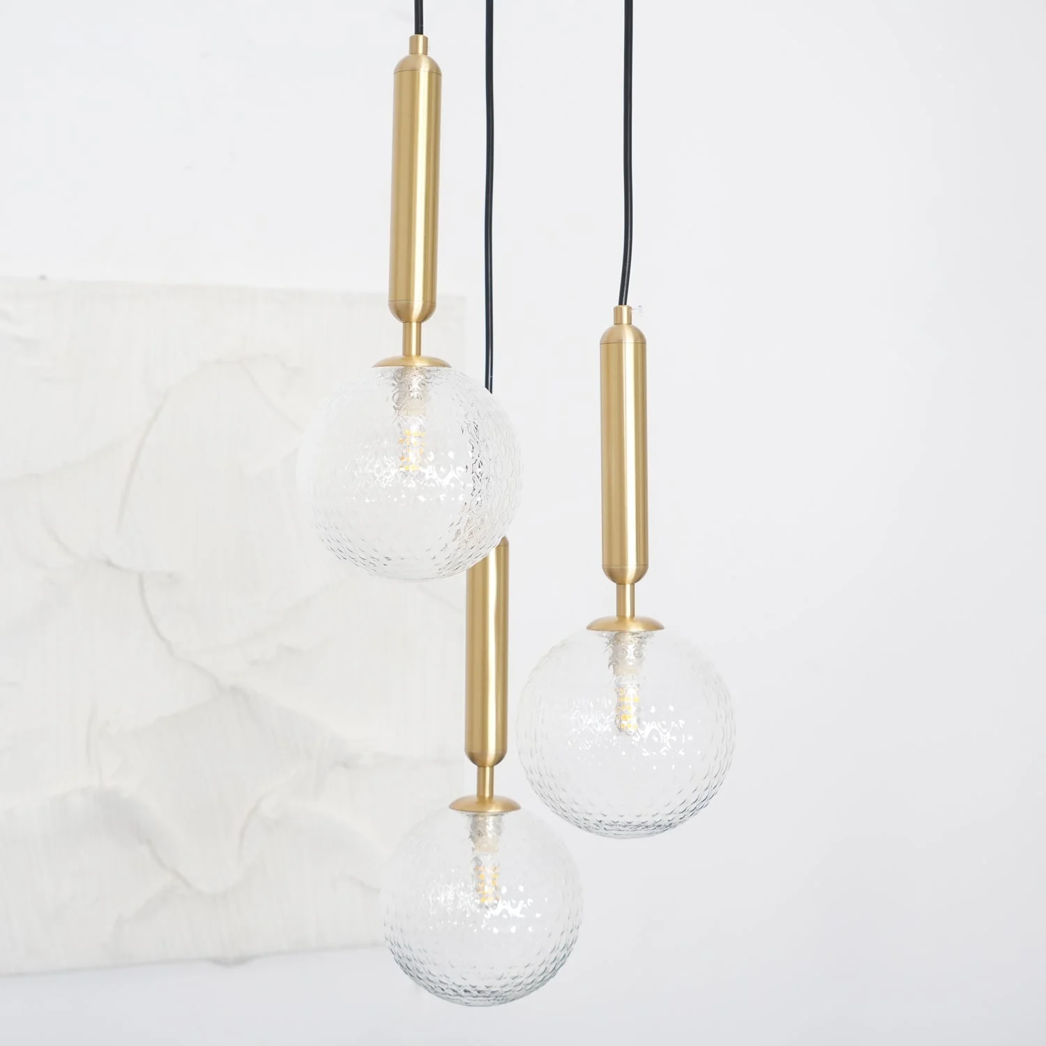 Velain Brass Industrial Pendant Light - Image 51