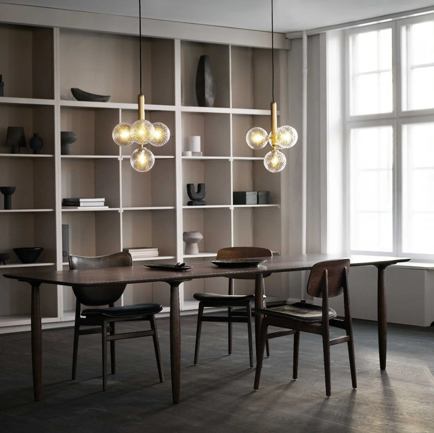 Velain Brass Industrial Pendant Light - Image 71