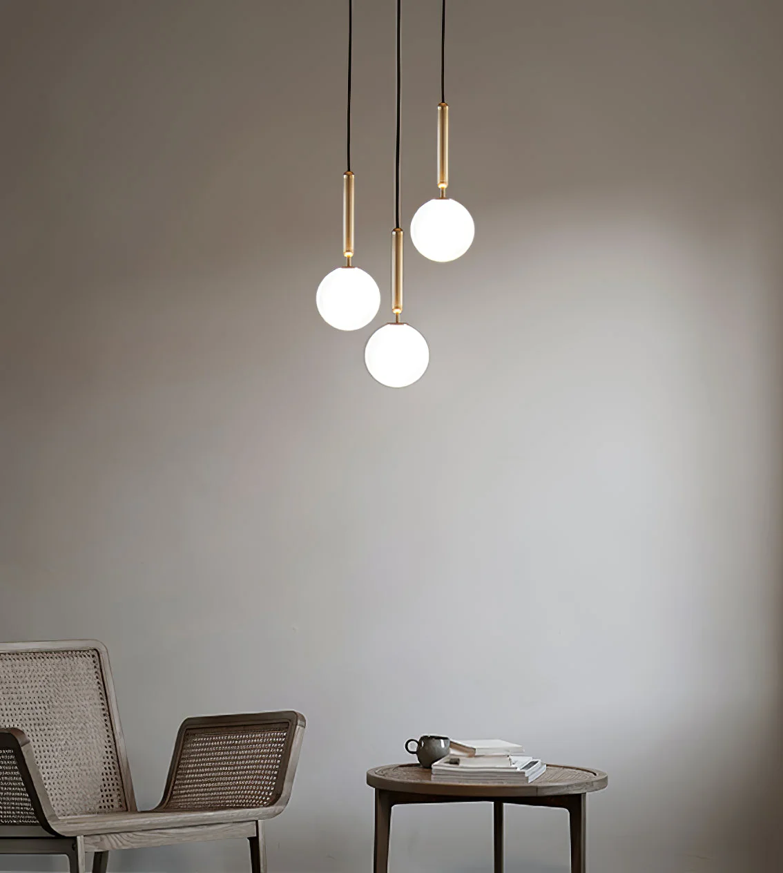 Velain Brass Industrial Pendant Light - Image 75