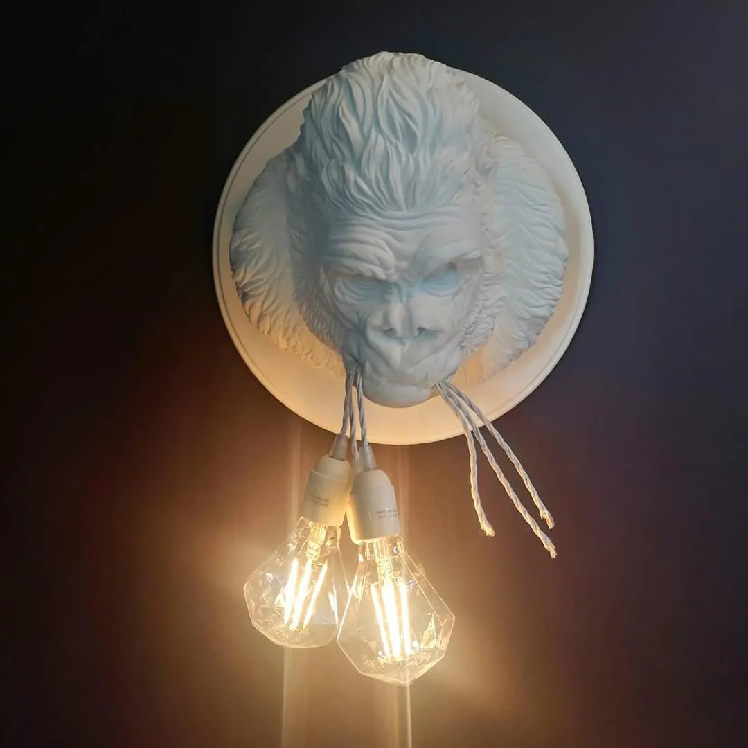 Veleda Premium Elegance Resin Sconce Wall Lamp - Image 17
