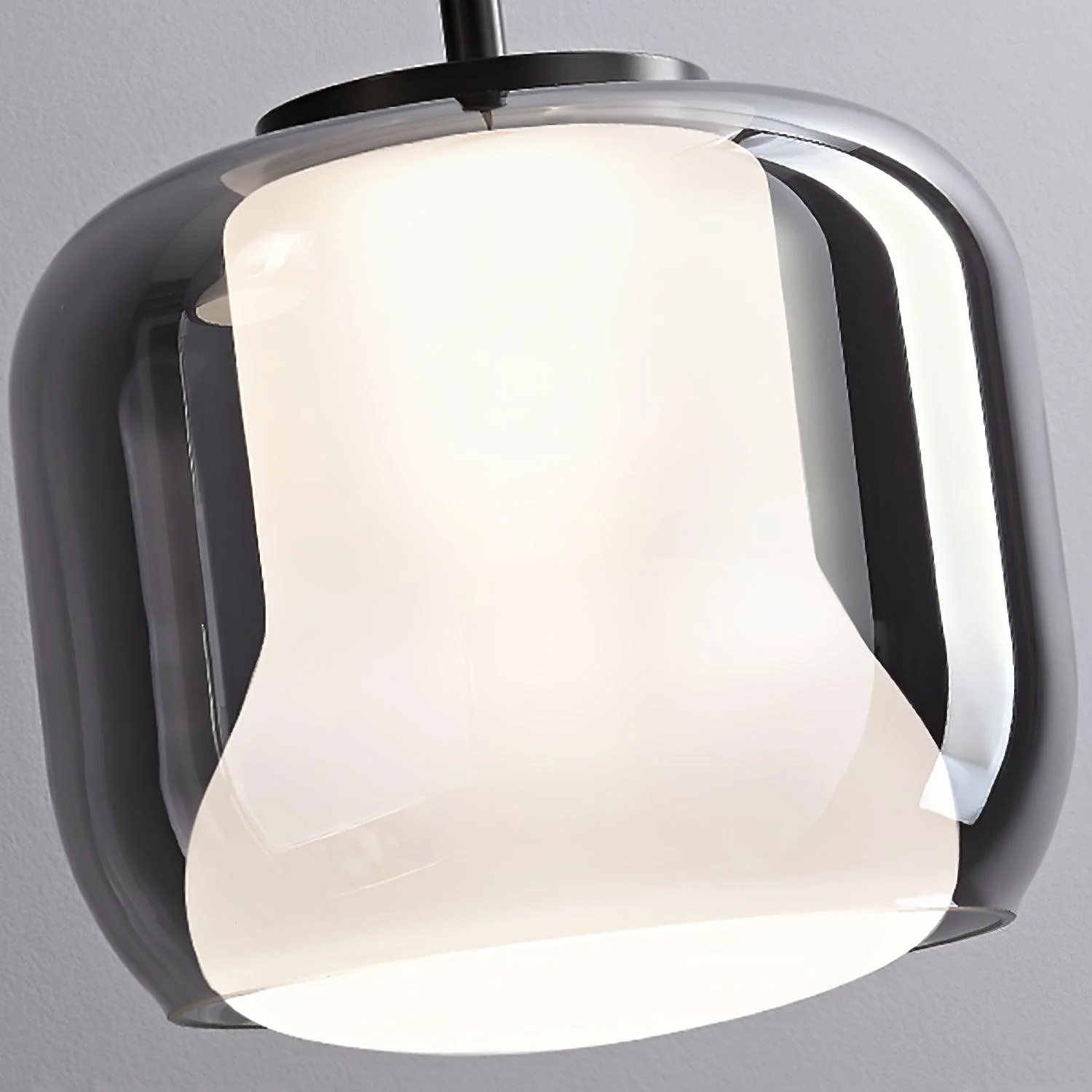 Vella Modern Glass Pendant Lamp - Image 2