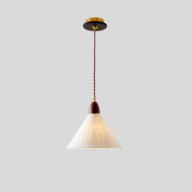 Vellara Paper & Wood Pendant Lamp - Image 39