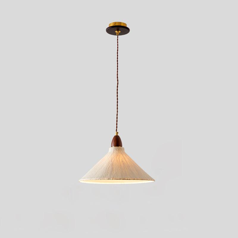 Vellara Paper & Wood Pendant Lamp - Image 42