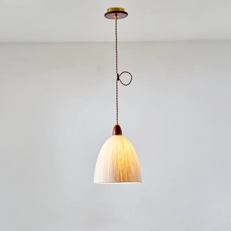Vellara Paper & Wood Pendant Lamp - Image 44