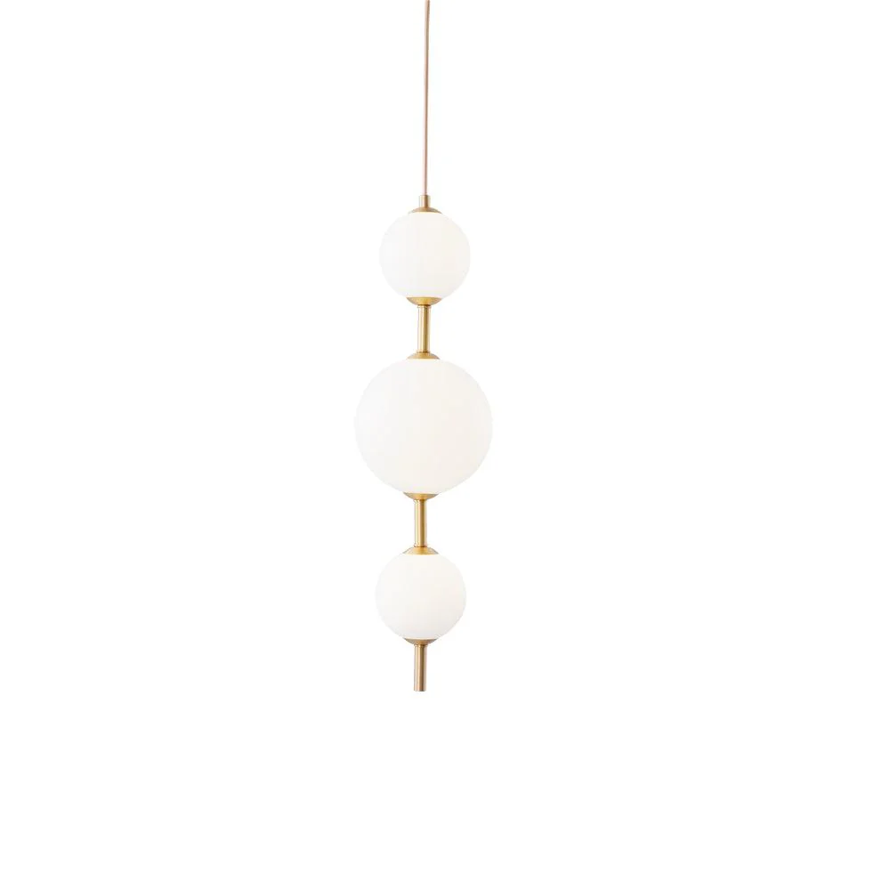 Velloran Brass Plastic Pendant Lamp - Image 3