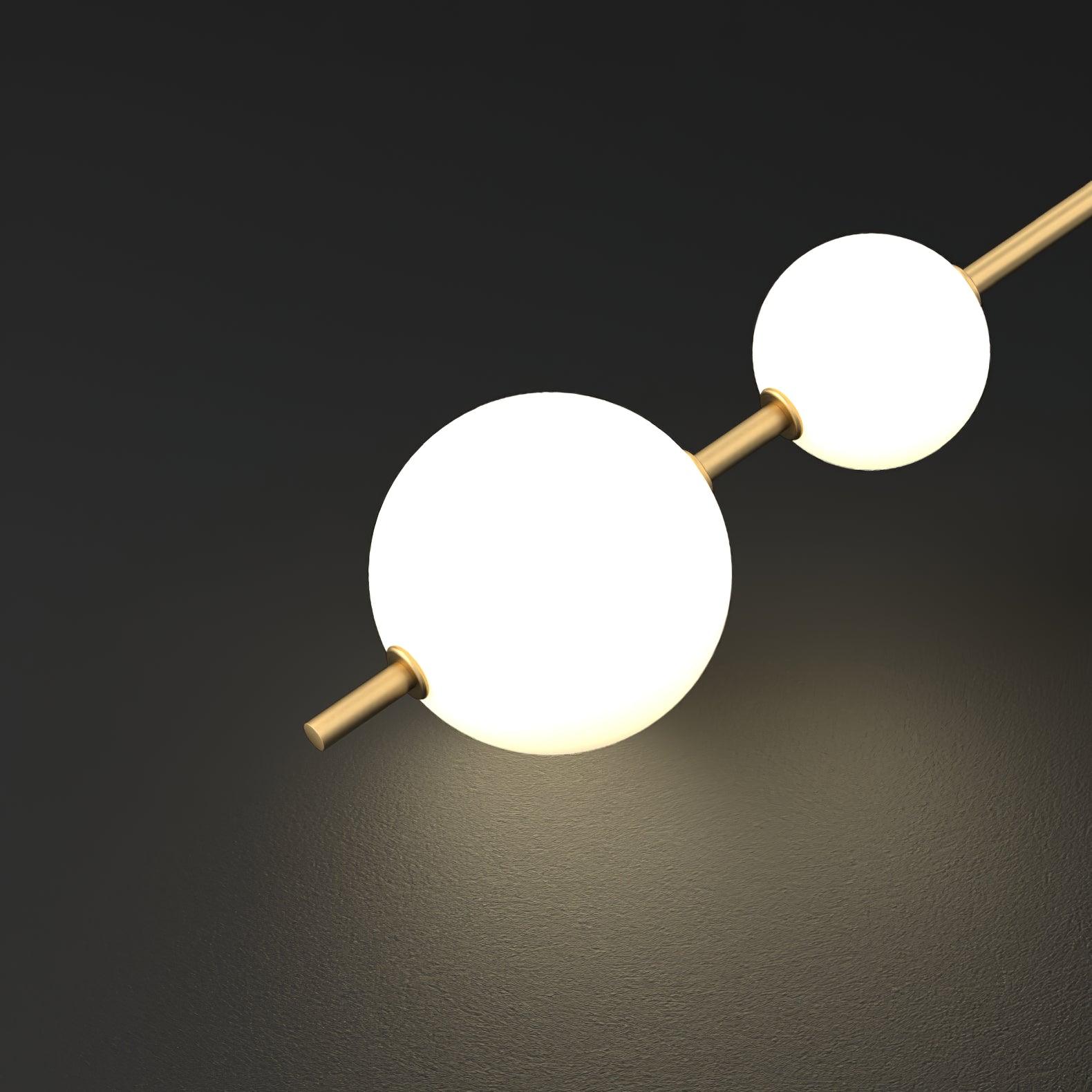 Velloran Brass Plastic Pendant Lamp - Image 32