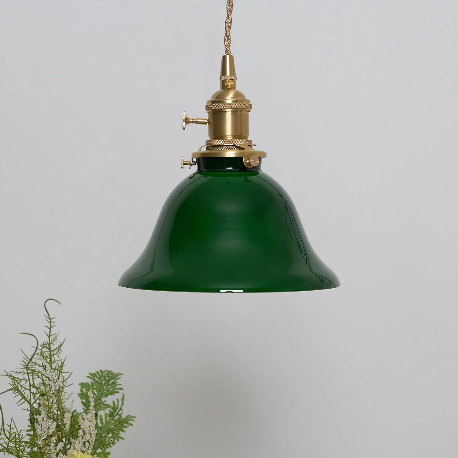 Velona Brass Retro Pendant Light - Image 8