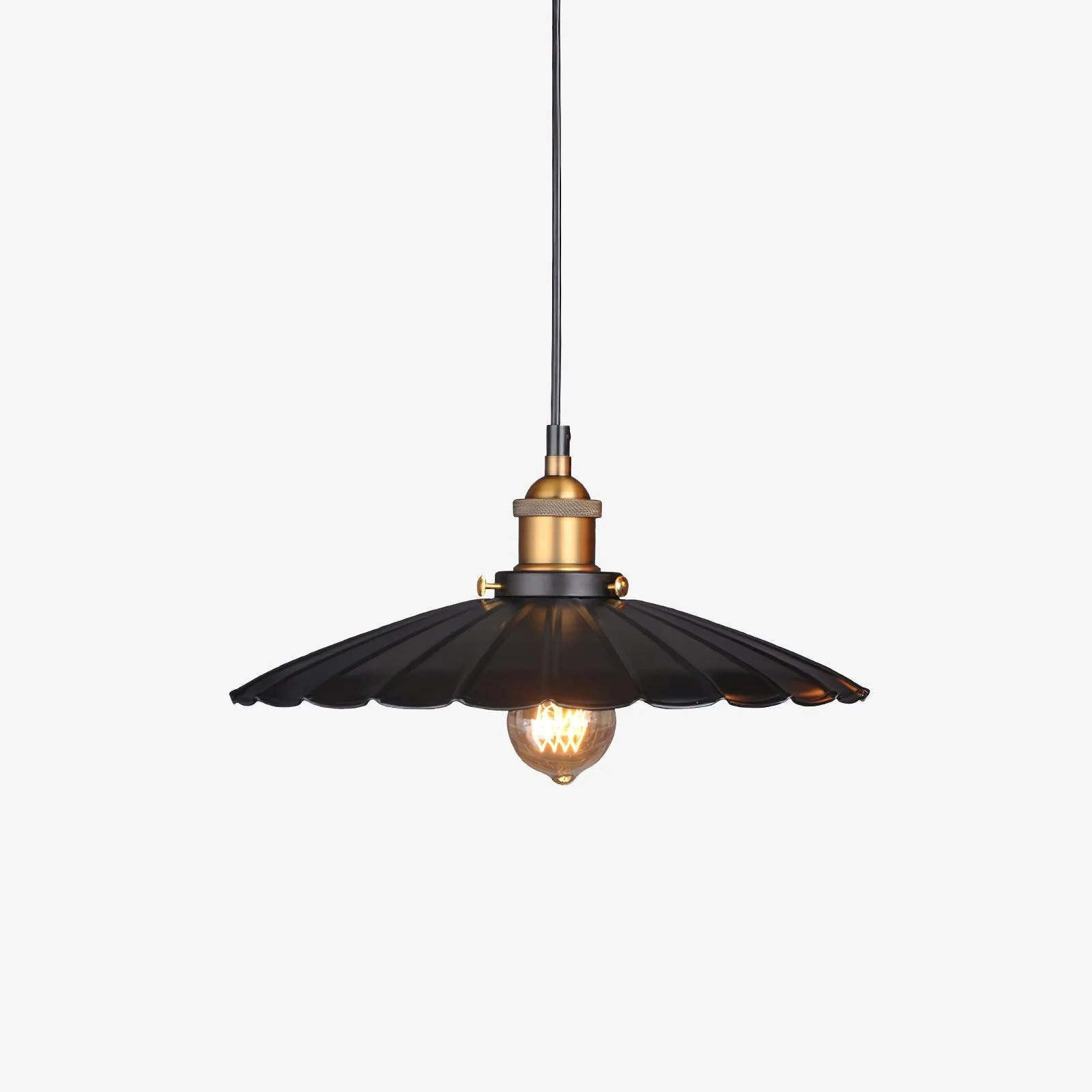 Velora Contemporary Iron Pendant Light