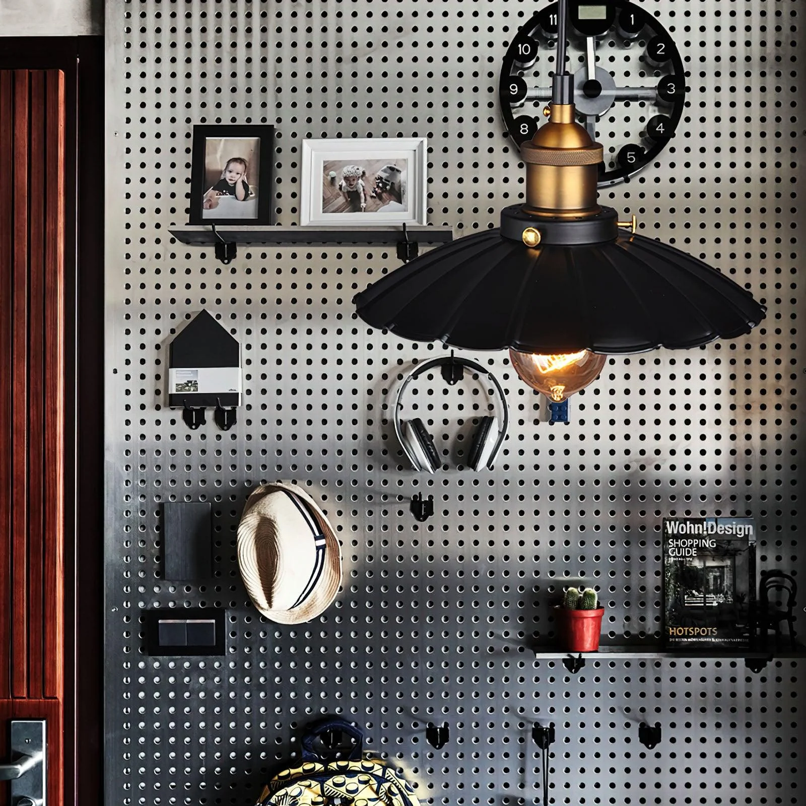 Velora Contemporary Iron Pendant Light - Image 13