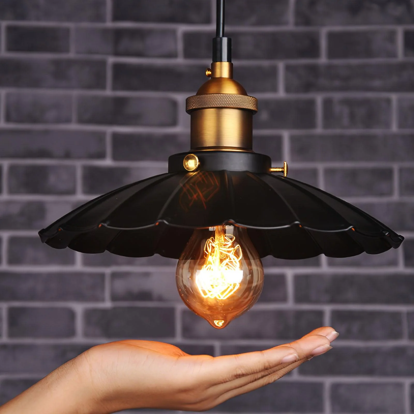 Velora Contemporary Iron Pendant Light - Image 15