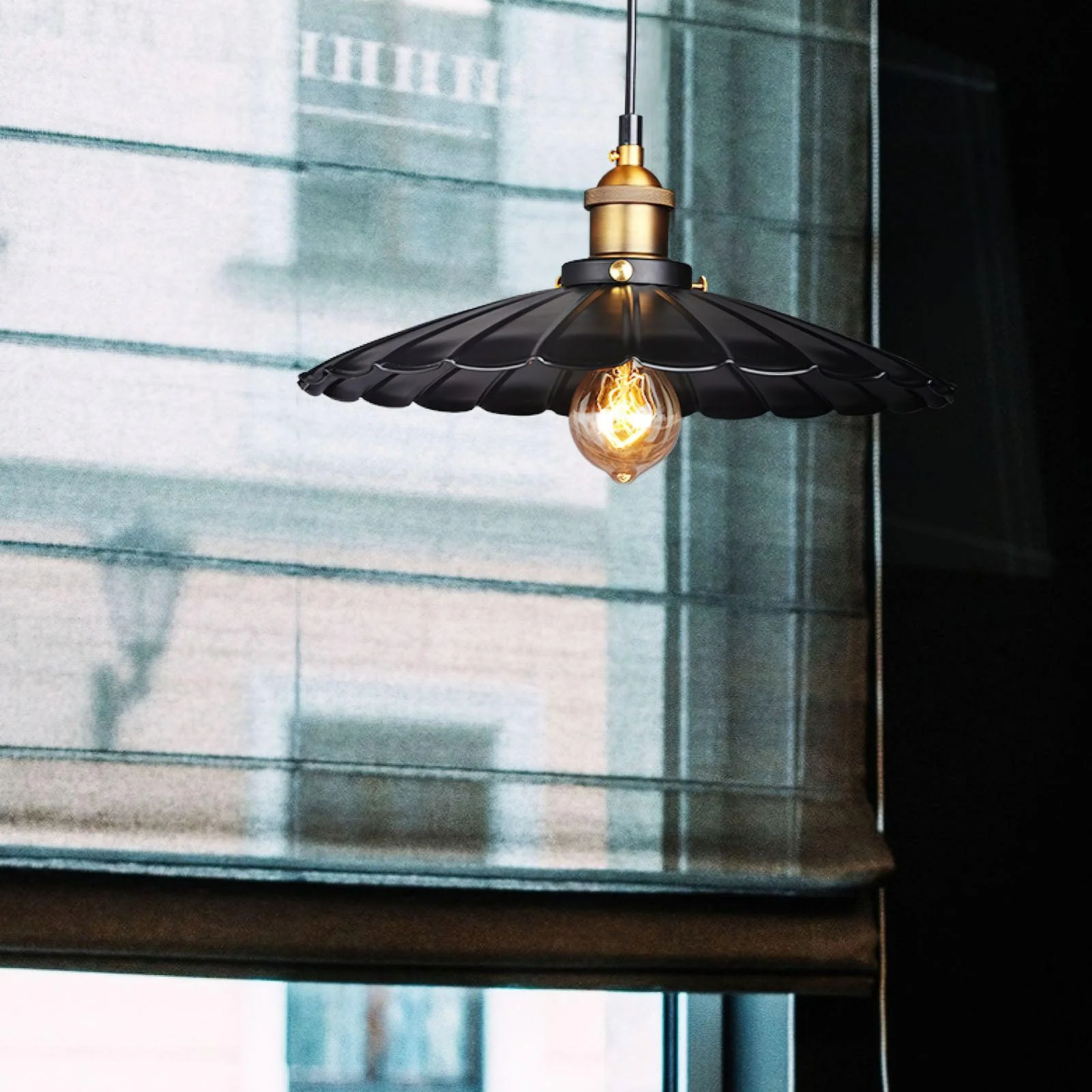 Velora Contemporary Iron Pendant Light - Image 19