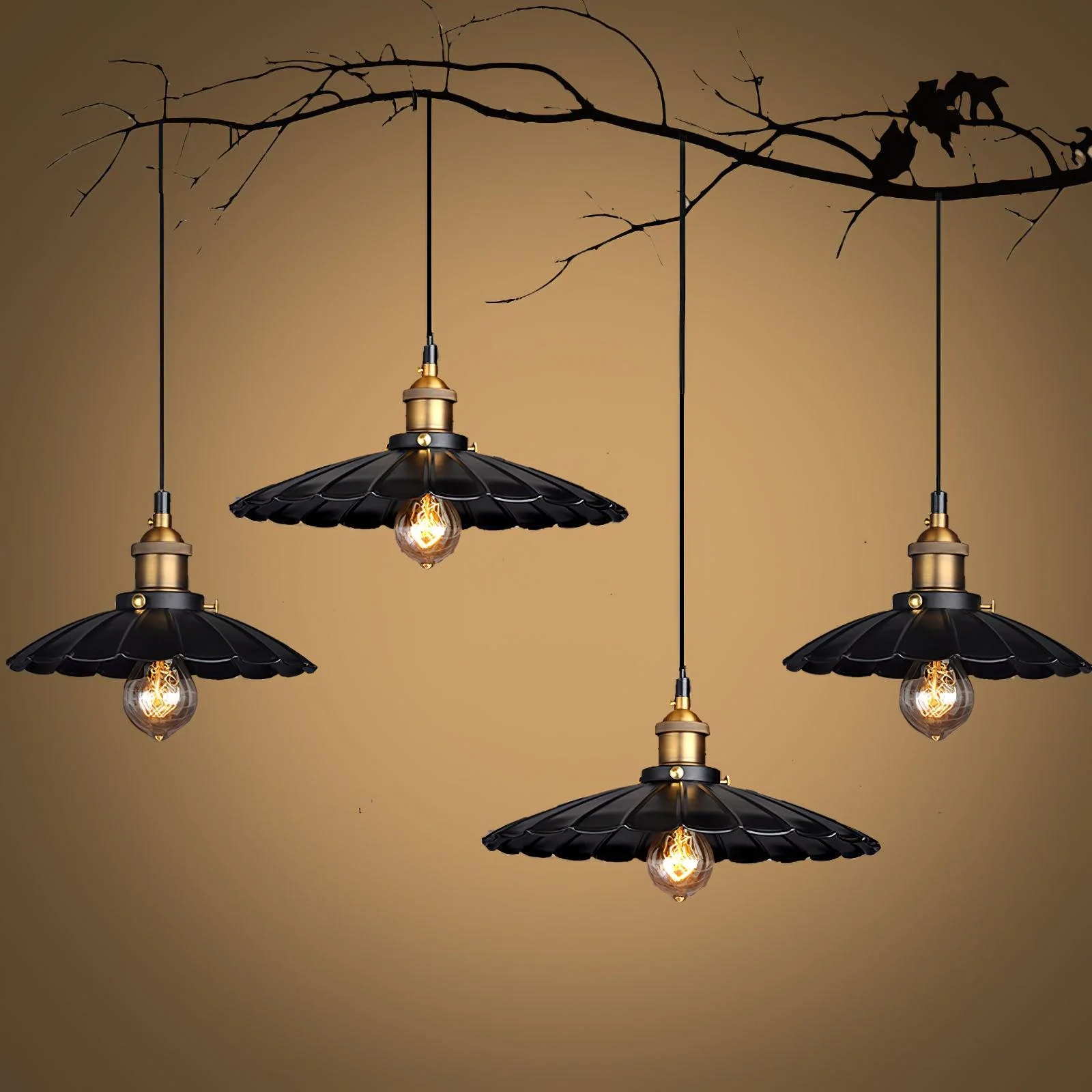 Velora Contemporary Iron Pendant Light - Image 8