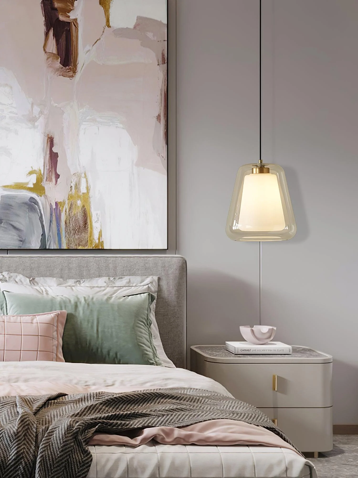 Velorace Gold Contemporary Pendant Light - Image 11