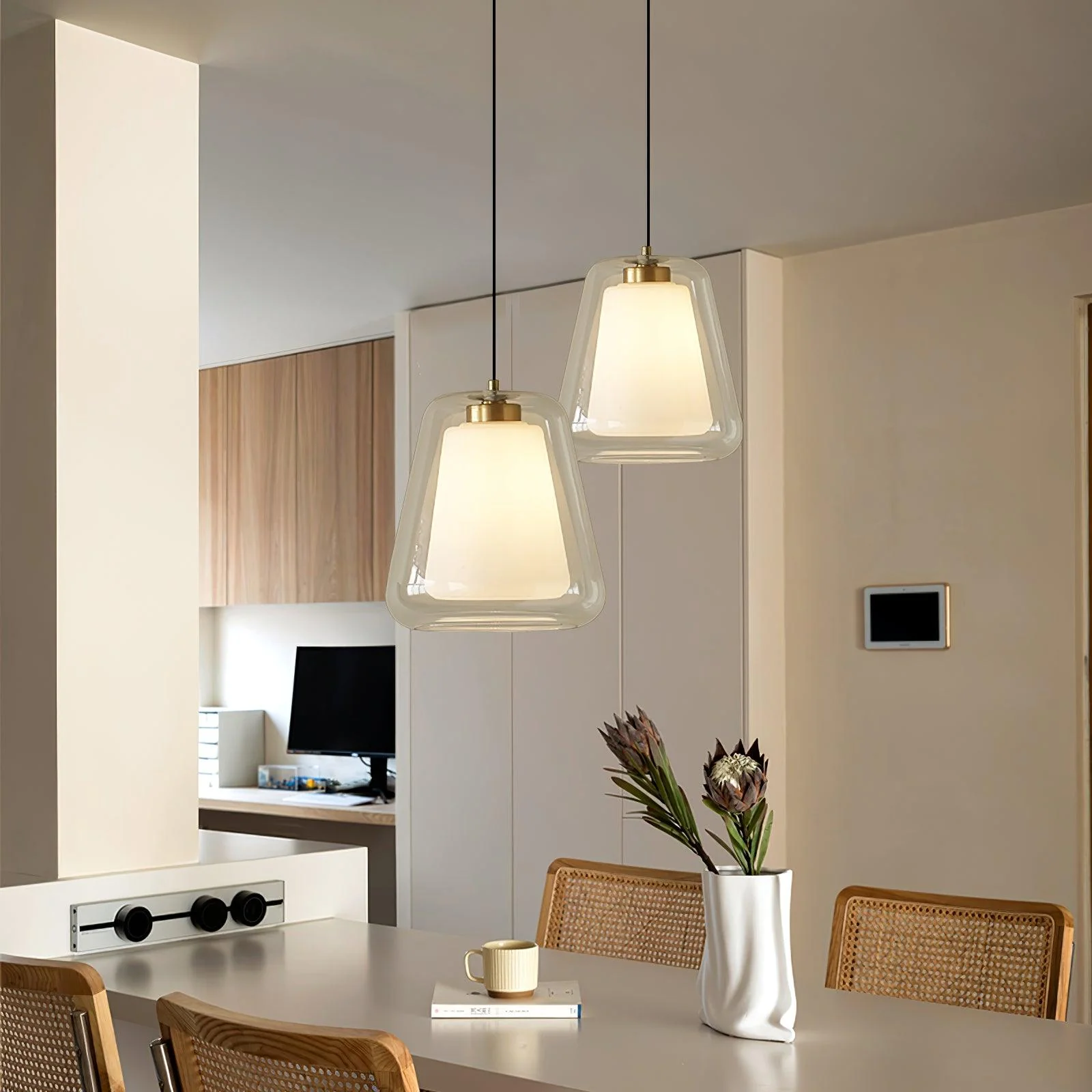 Velorace Gold Contemporary Pendant Light - Image 4