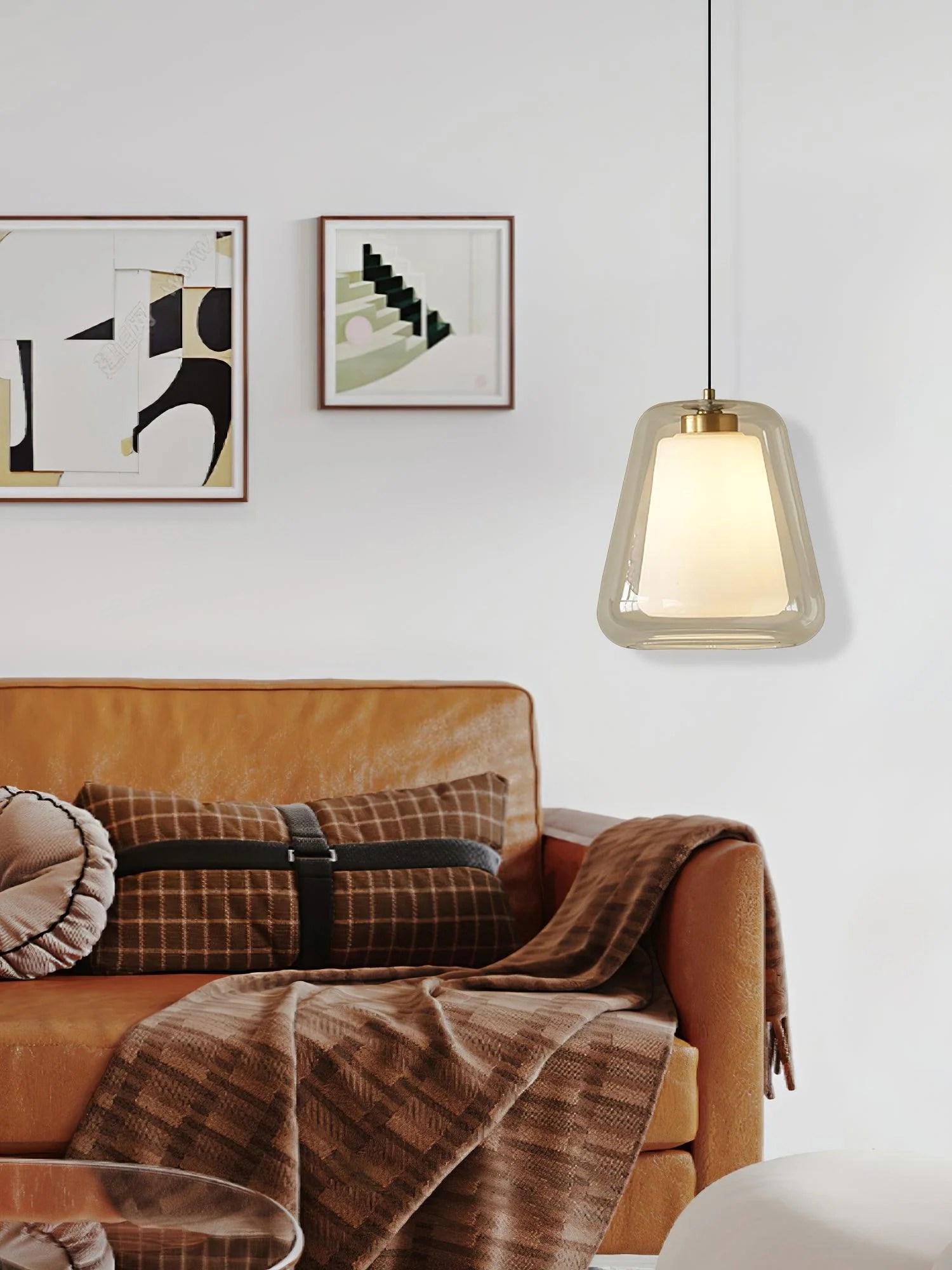 Velorace Gold Contemporary Pendant Light - Image 9