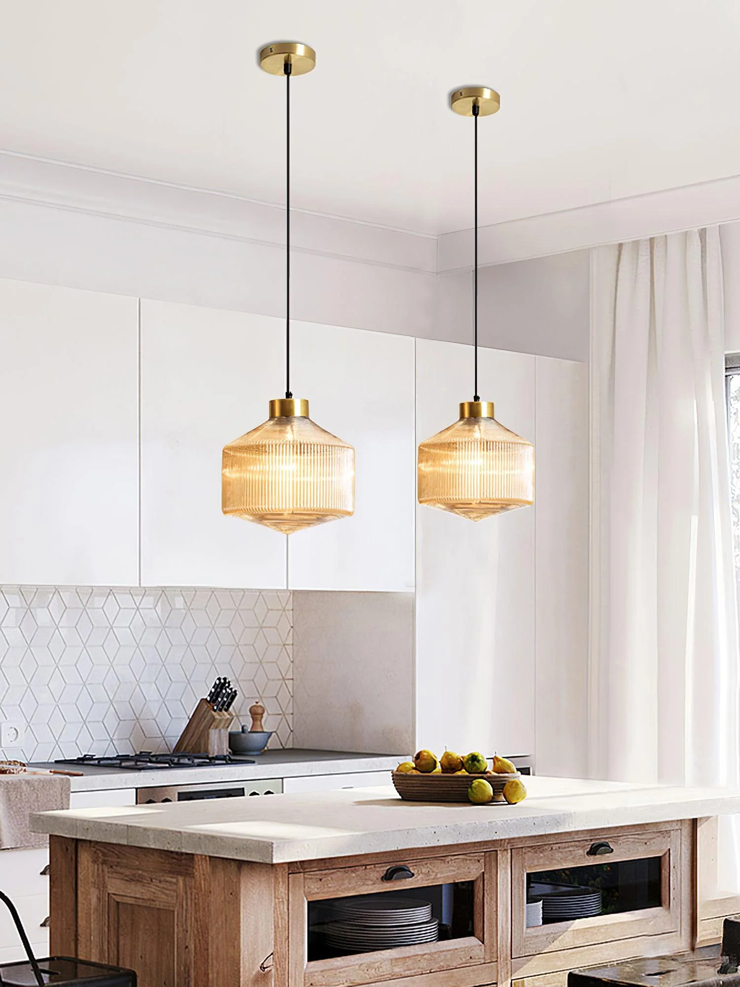Velorarn Glass Artistic Pendant Light - Image 21