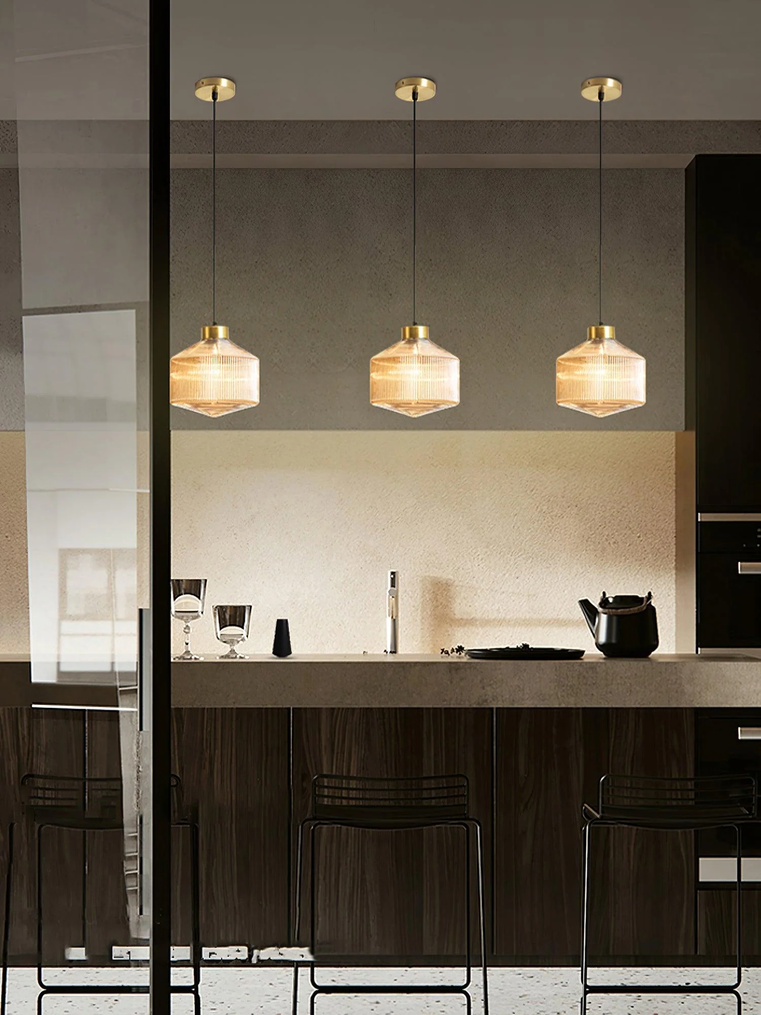 Velorarn Glass Artistic Pendant Light - Image 28