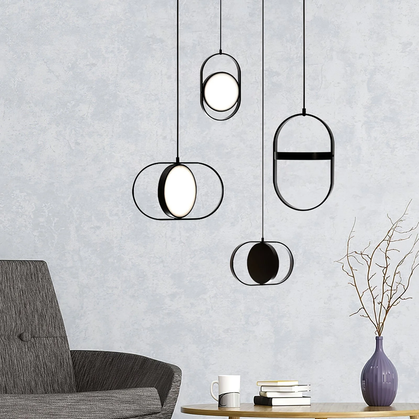 Veloren Industrial Classic Pendant Light - Image 17