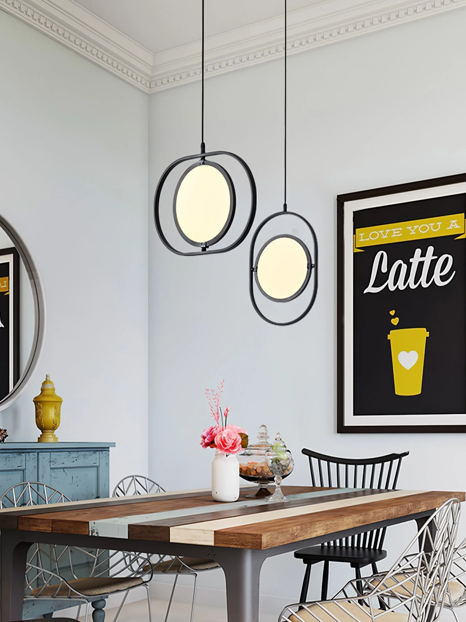 Veloren Industrial Classic Pendant Light - Image 21