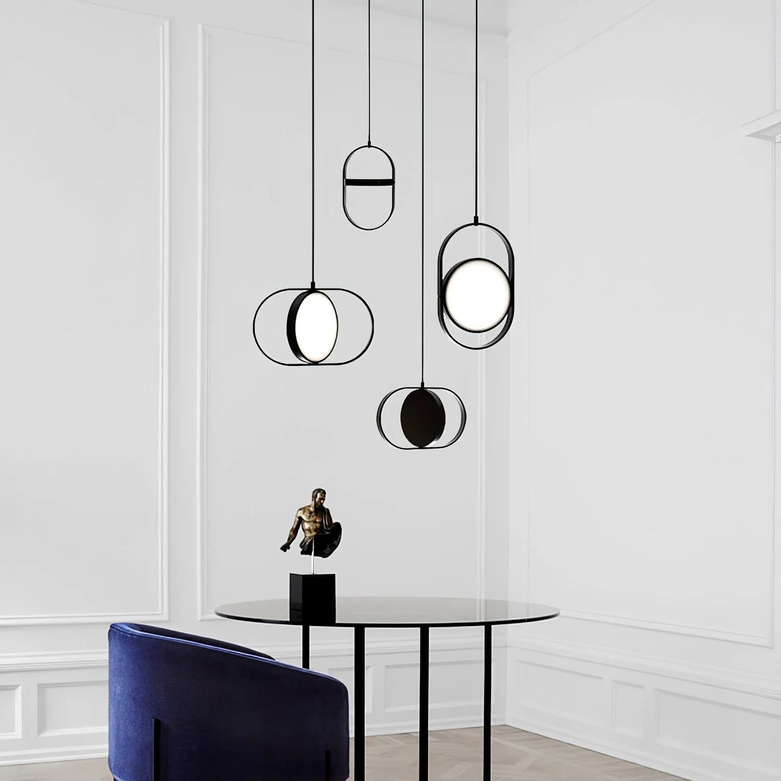 Veloren Industrial Classic Pendant Light - Image 28