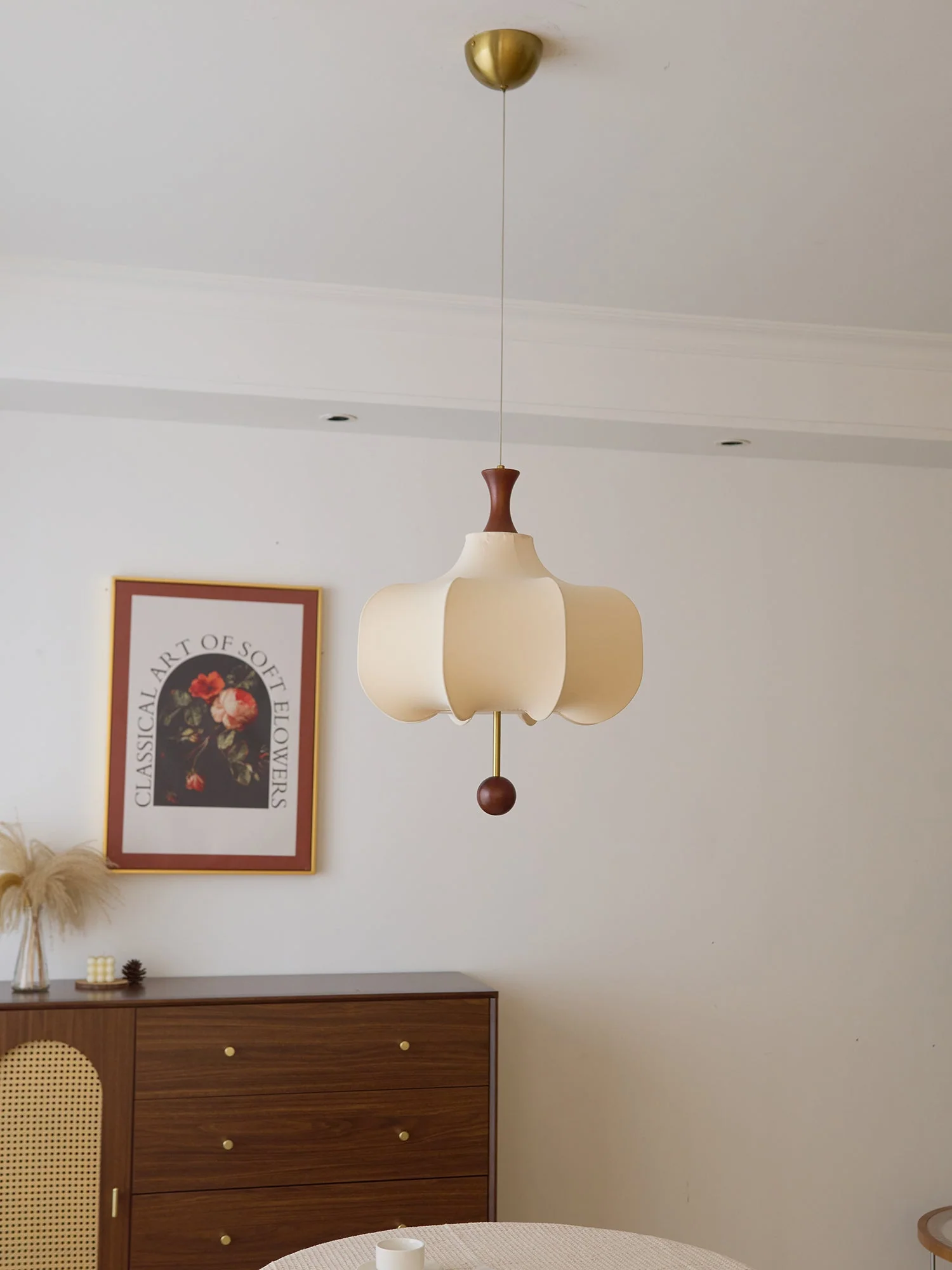 Venoryra Premium Elegance Cloud Wood Pendant Lamp - Image 11