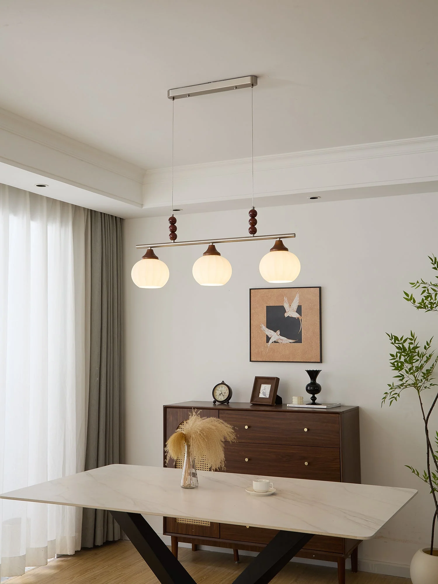Vento Retro Glass Pendant Lamp - Image 9