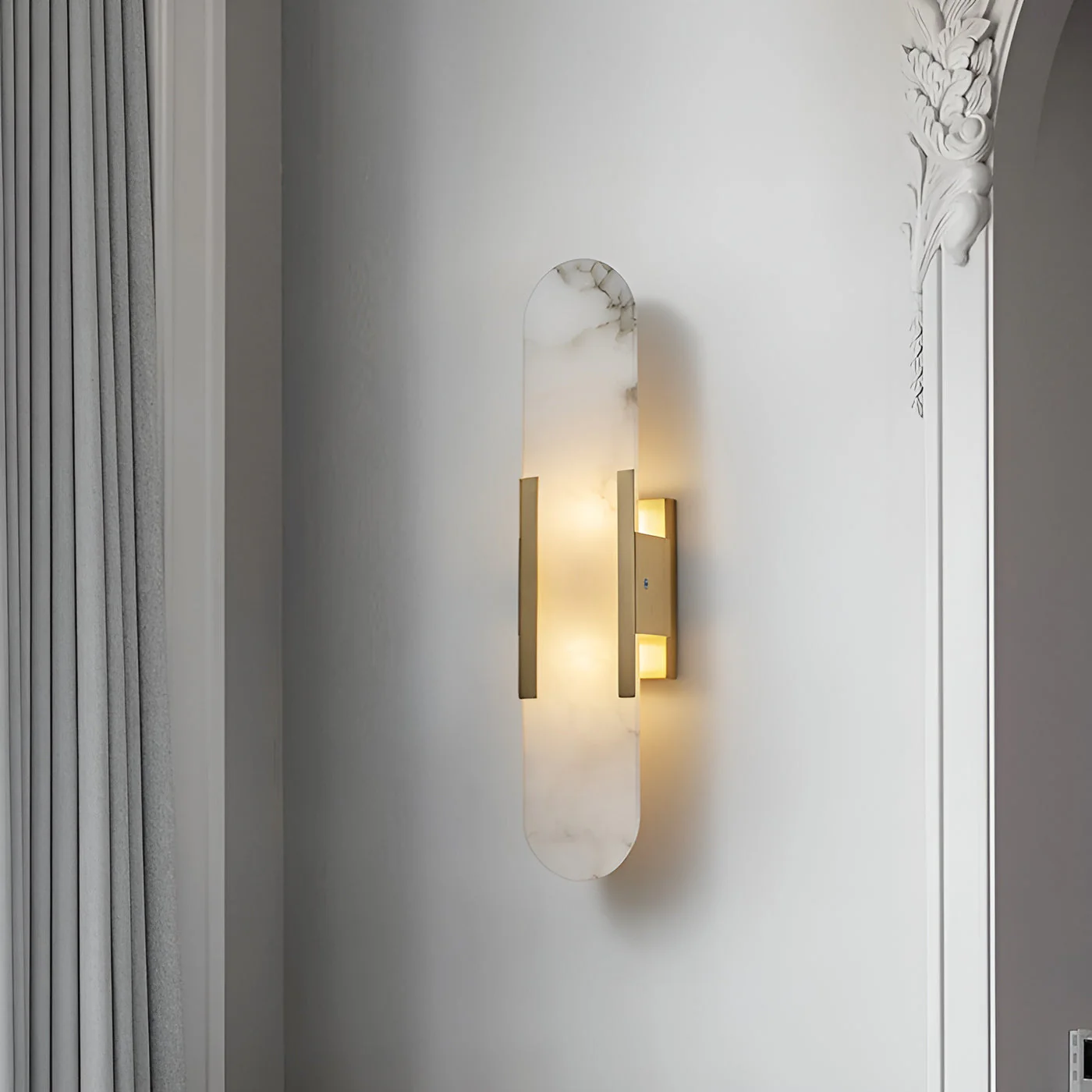 Veo Luxury Alabaster Wall Lamp - Image 2