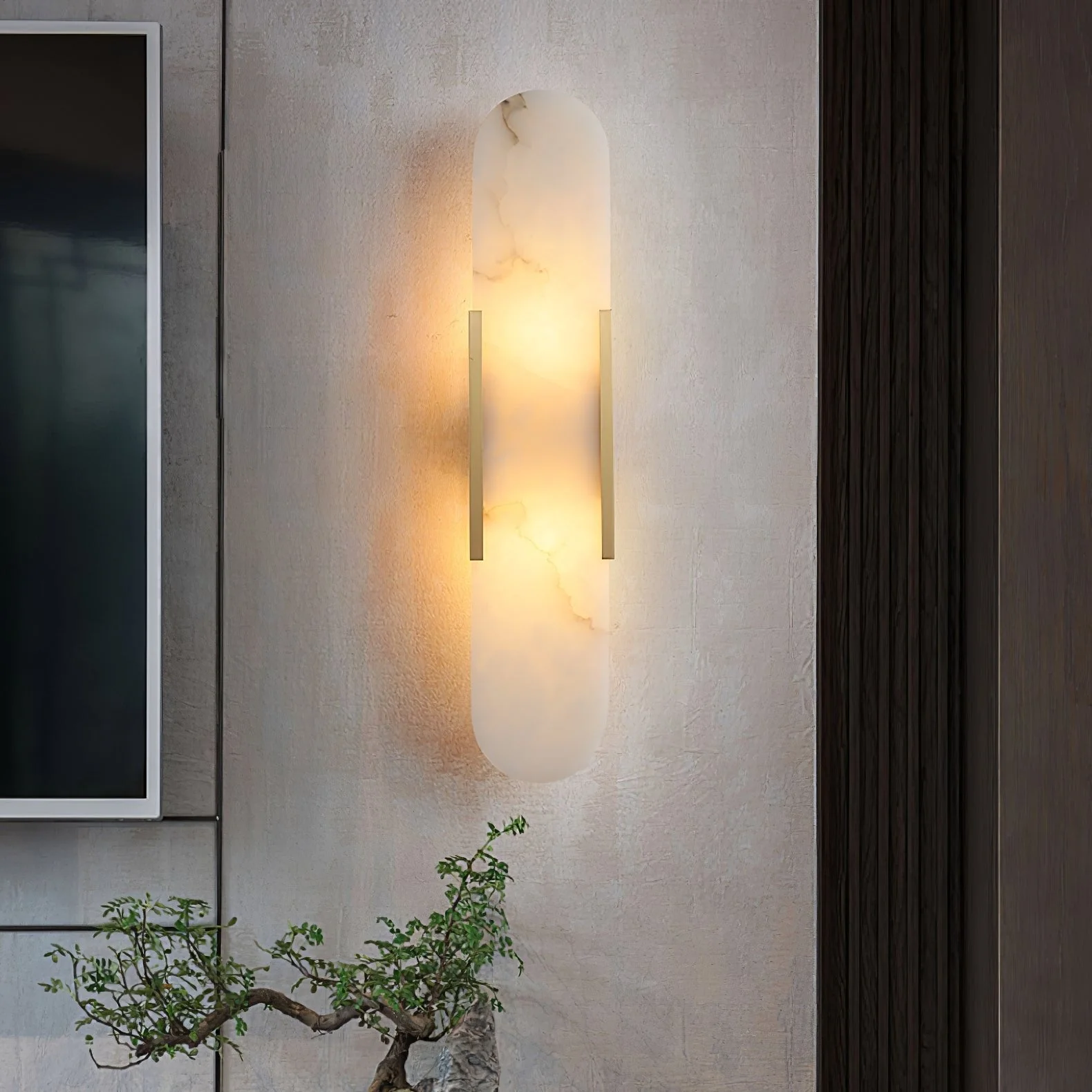 Veo Luxury Alabaster Wall Lamp - Image 3