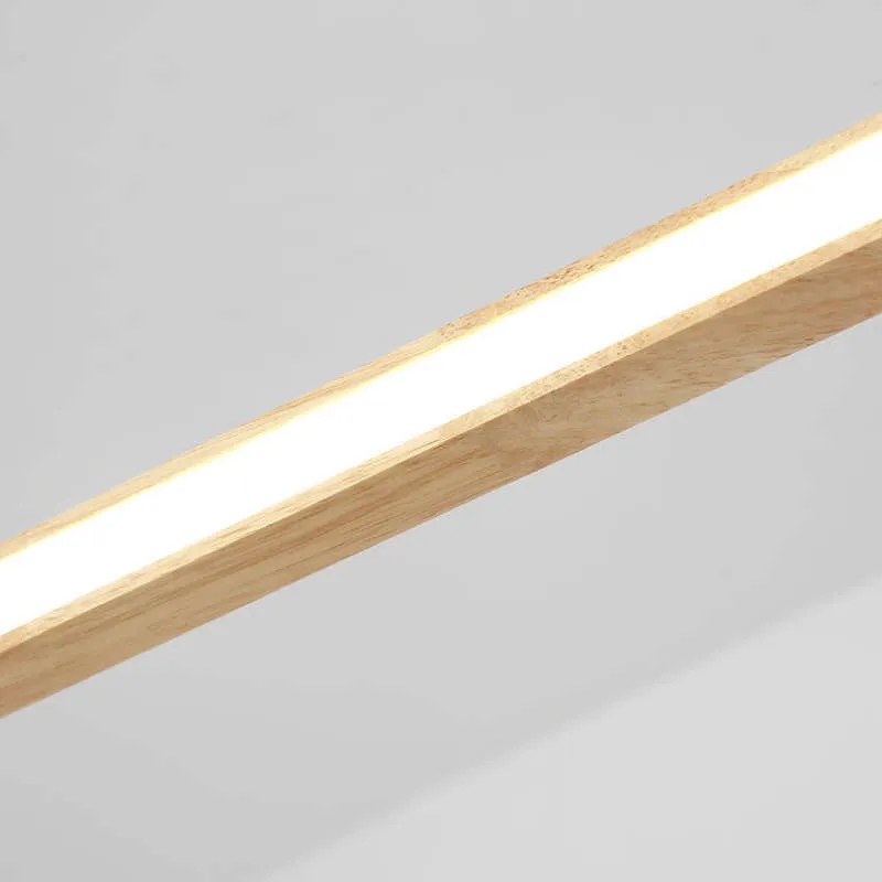 Veon Contemporary Oval Wooden Pendant Light - Image 14