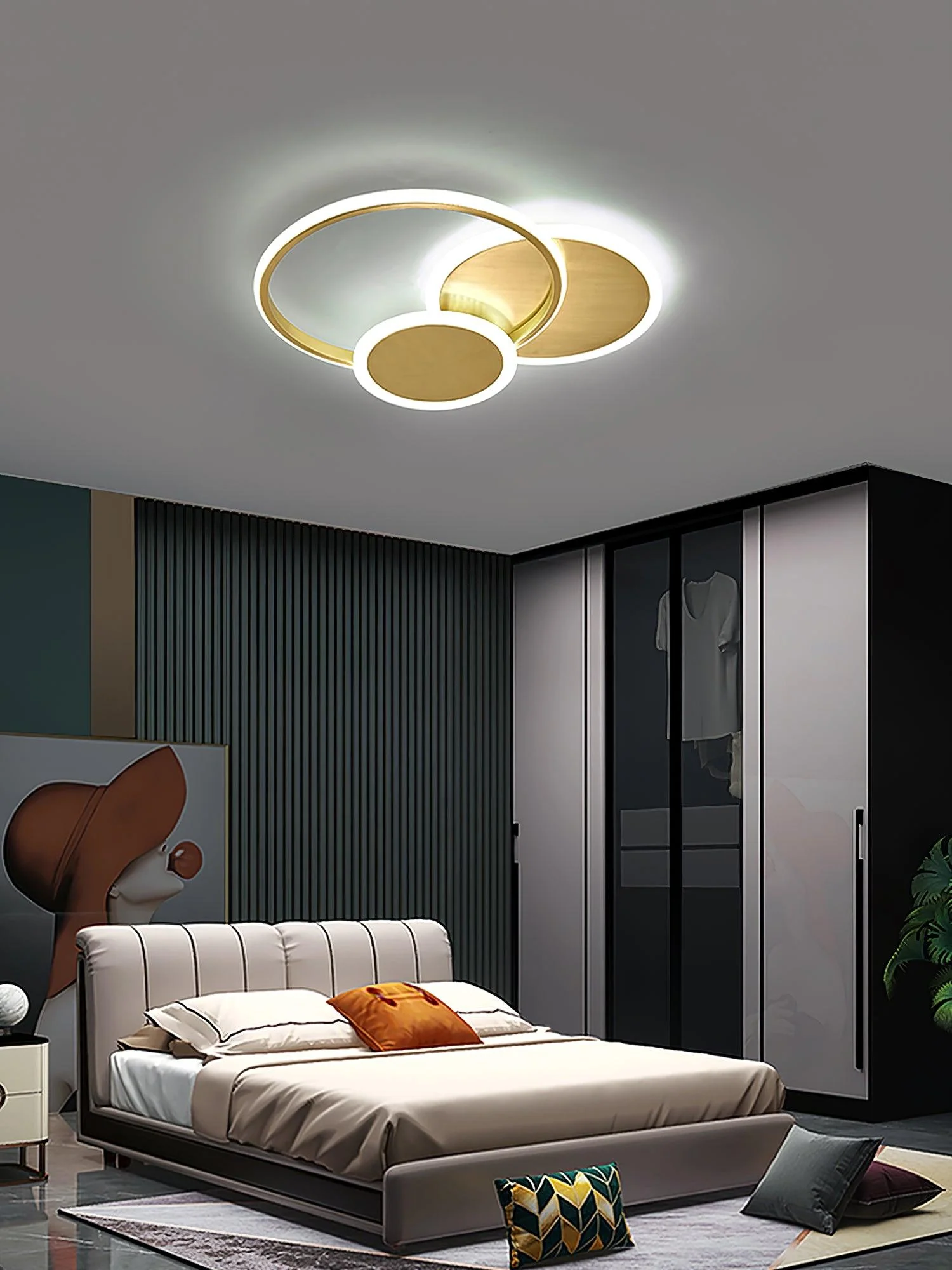 Veraee Art Circles LED Ceiling Light - Image 2