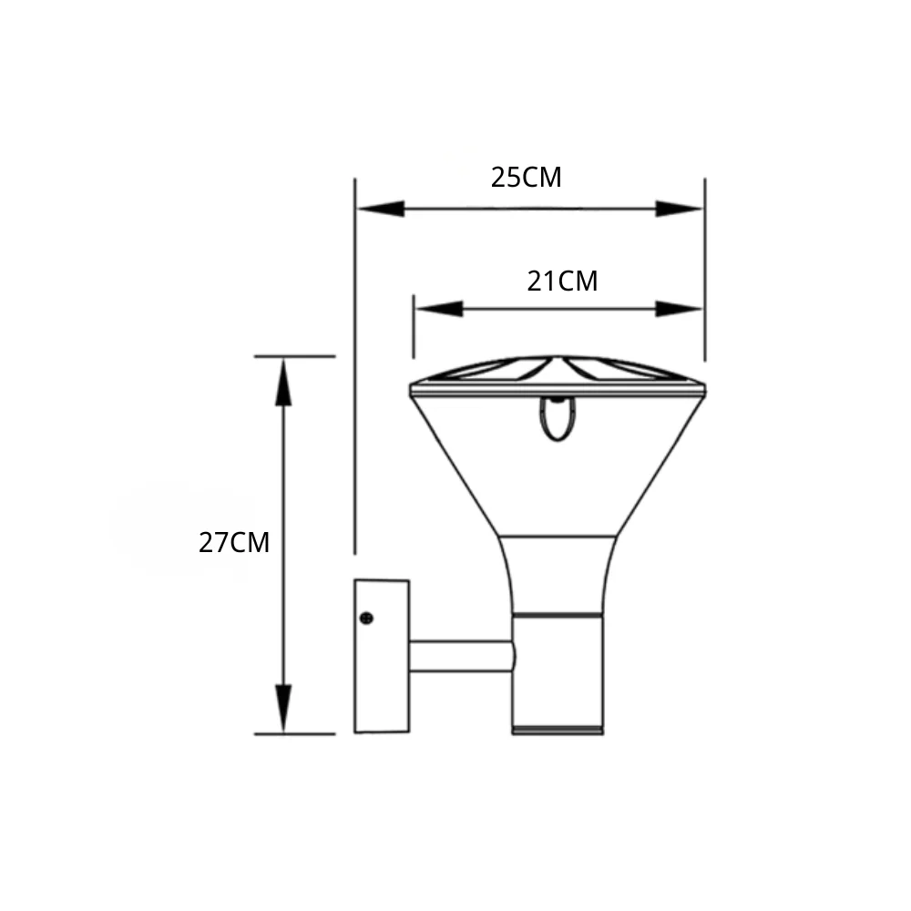 Verica Modern Minimalist Outdoor Wall Lights - Image 8