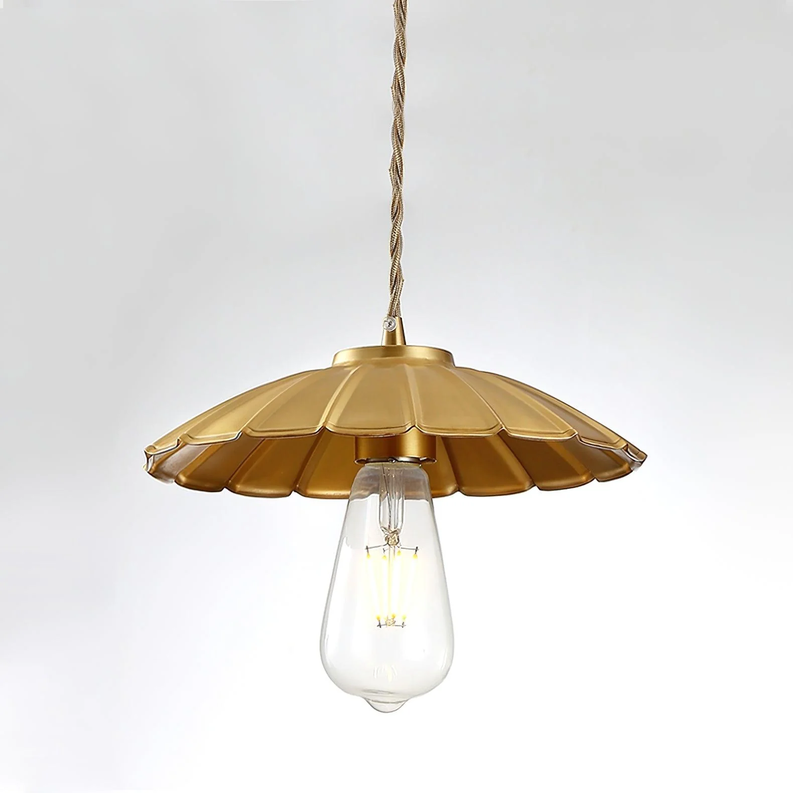 Verona Brass Pendant Lamp - Image 2