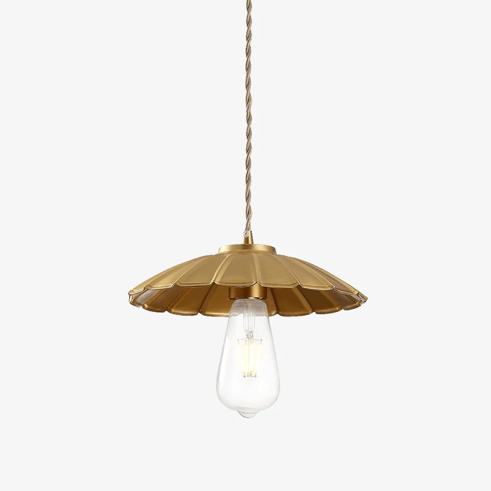 Verona Brass Pendant Lamp - Image 3